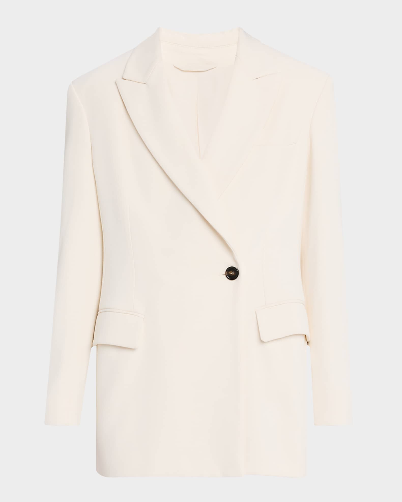 ジャケット Brunello Cucinelli Fluid Viscose Blazer Brunello Cucinelli Viscose and linen fluid twill blazer with