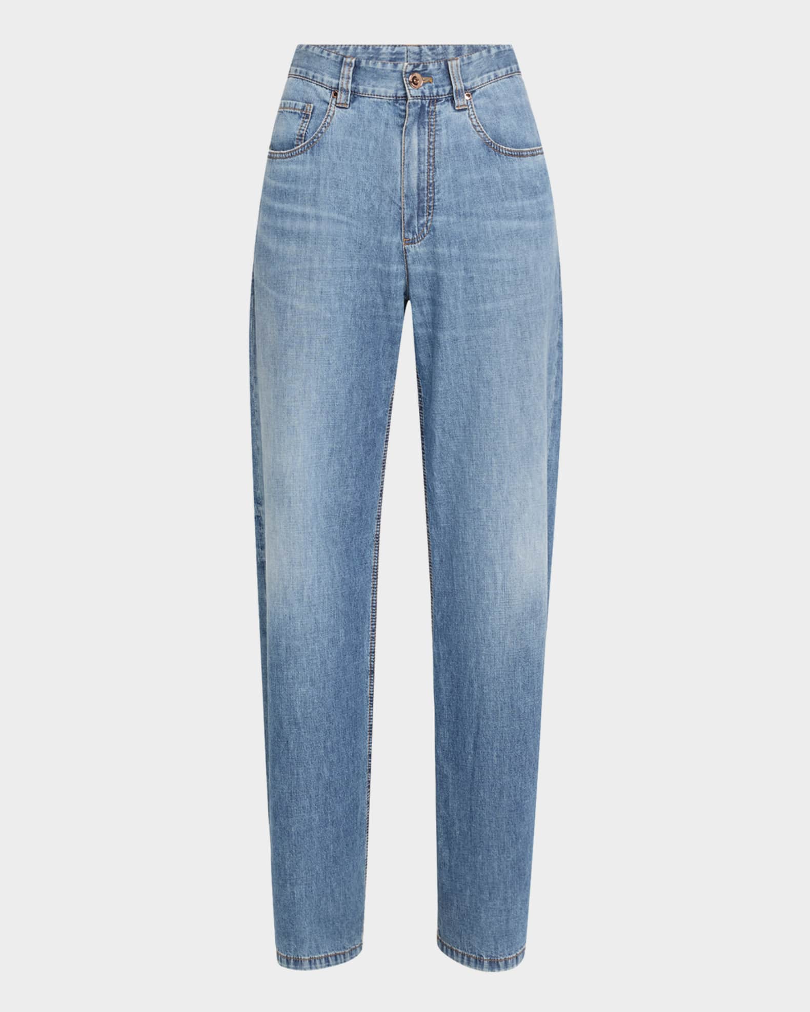 BRUNELLO CUCINELLI ブルネロクチネリ デニムパンツ 42 ブルー