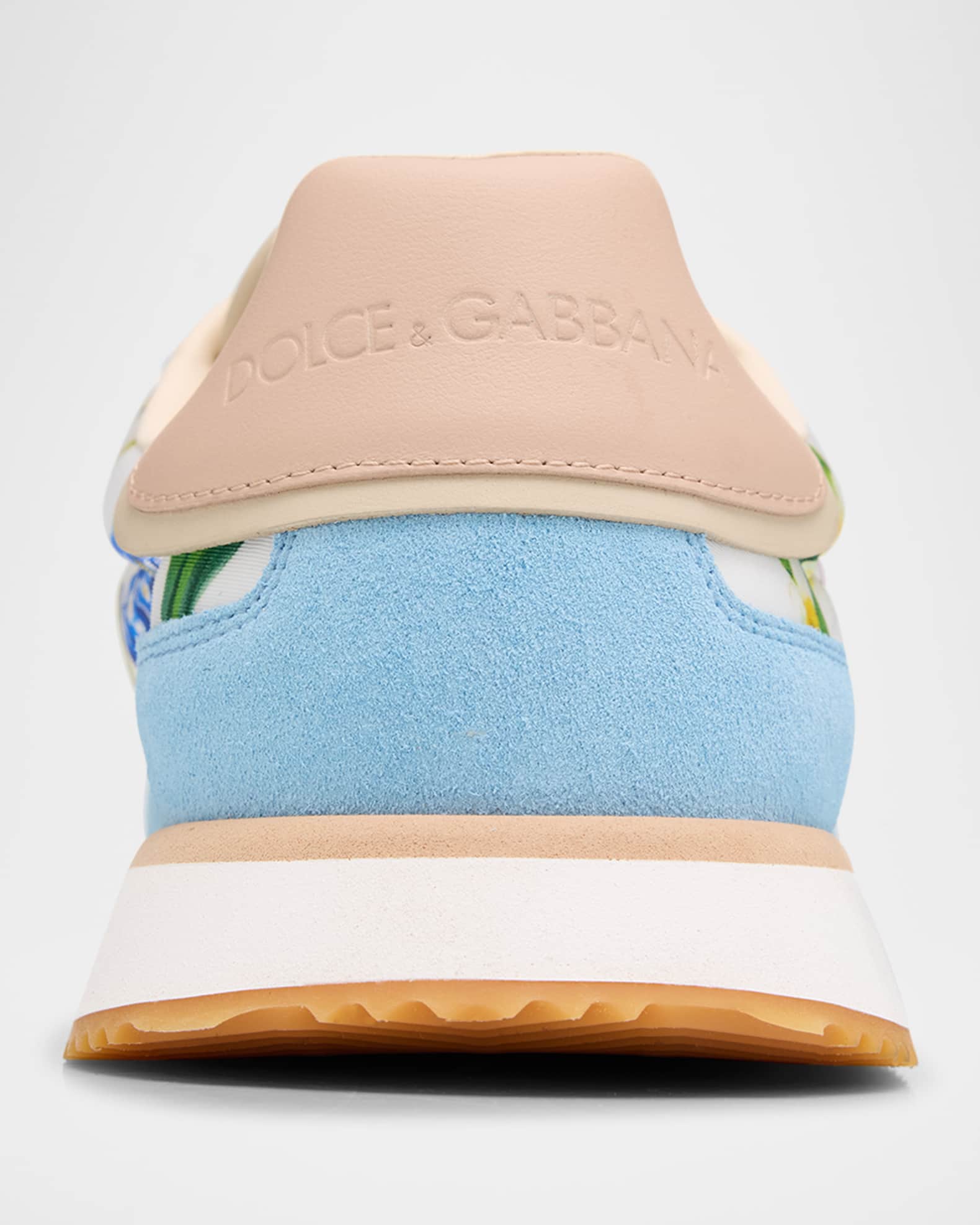 【Dolce&Gabbana】 Ariaデニムスニーカー Aria denim sneakers in blue - Dolce Gabbana | Mytheresa