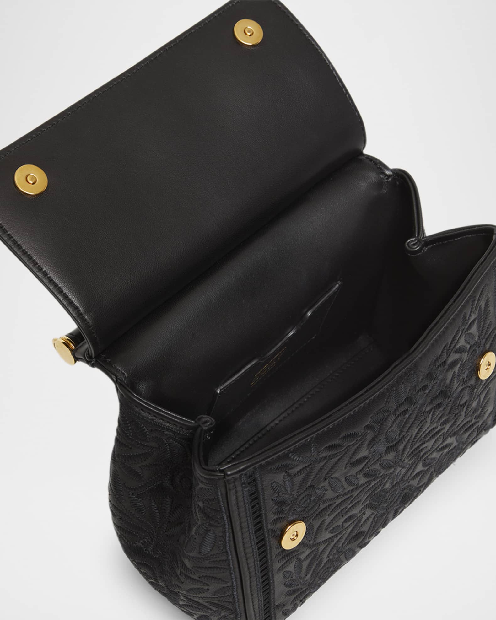 Dolce&Gabbana Medium Sicily Handbag | Neiman Marcus Dolce&Gabbana Medium Sicily Handbag | Neiman Marcus