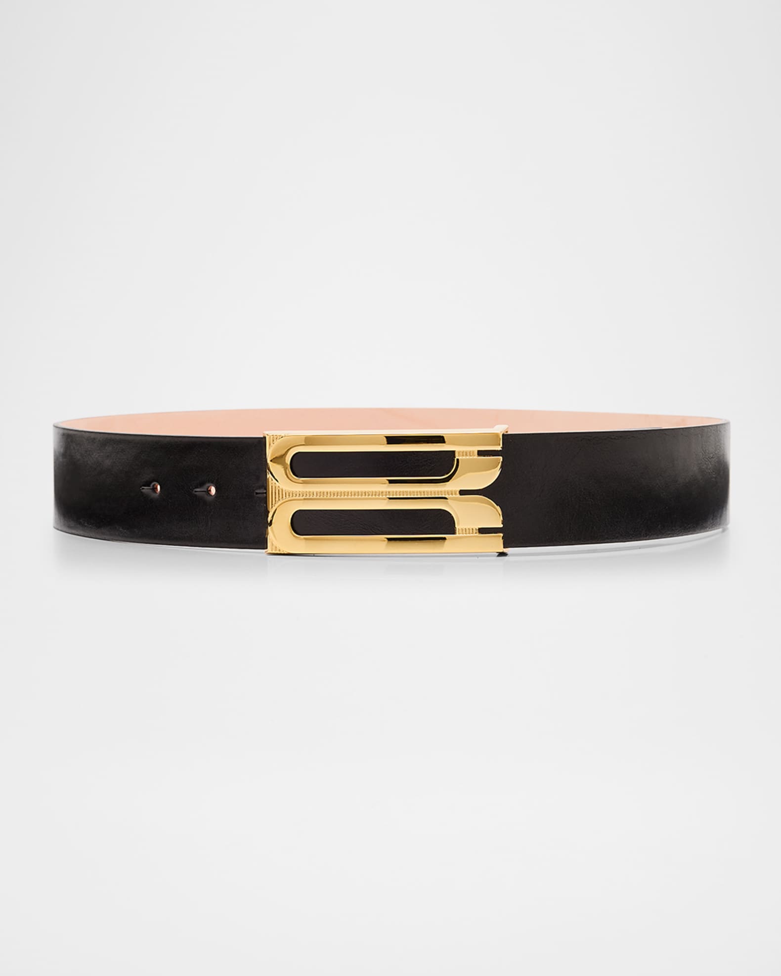 【★安心の定価販売★】 Jumbo Beckham Victoria B-Logo Marcus Neiman | Belt Leather 小物