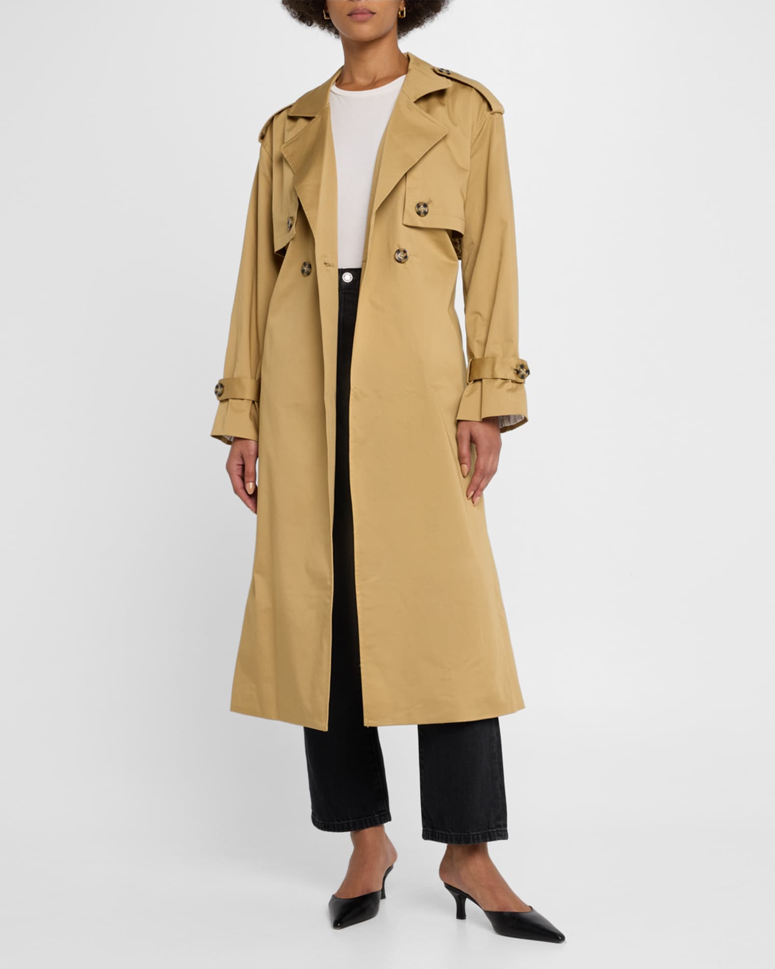 Neiman marcus trench coat clearance