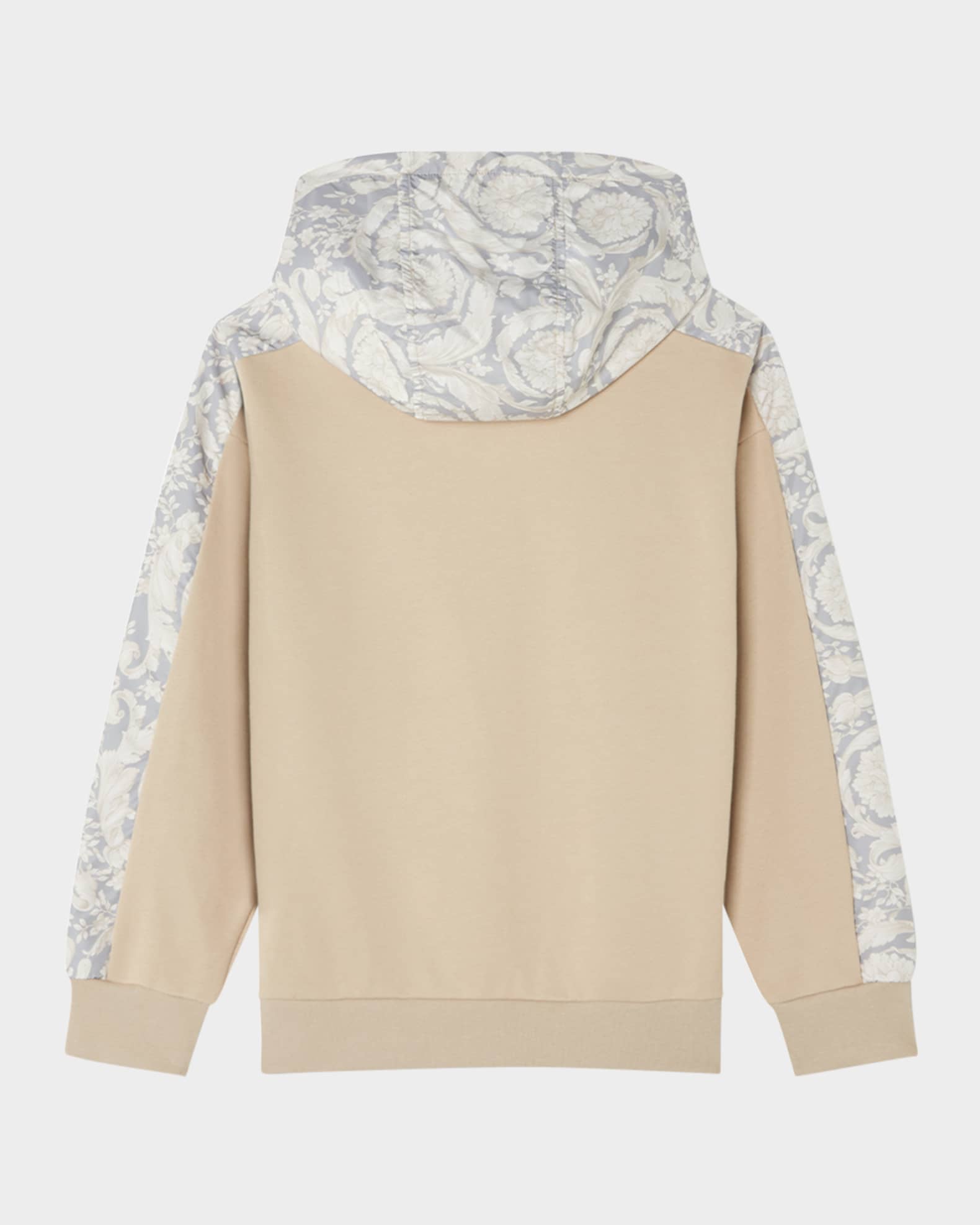 Boy's Logo-Print Hoodie W/ Barocco-Trim 1