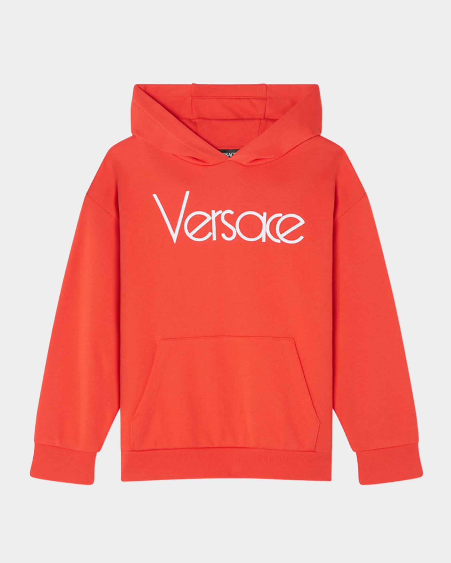 Kid's Embroidered Vintage Logo-Print Hoodie, Size 6-14 0