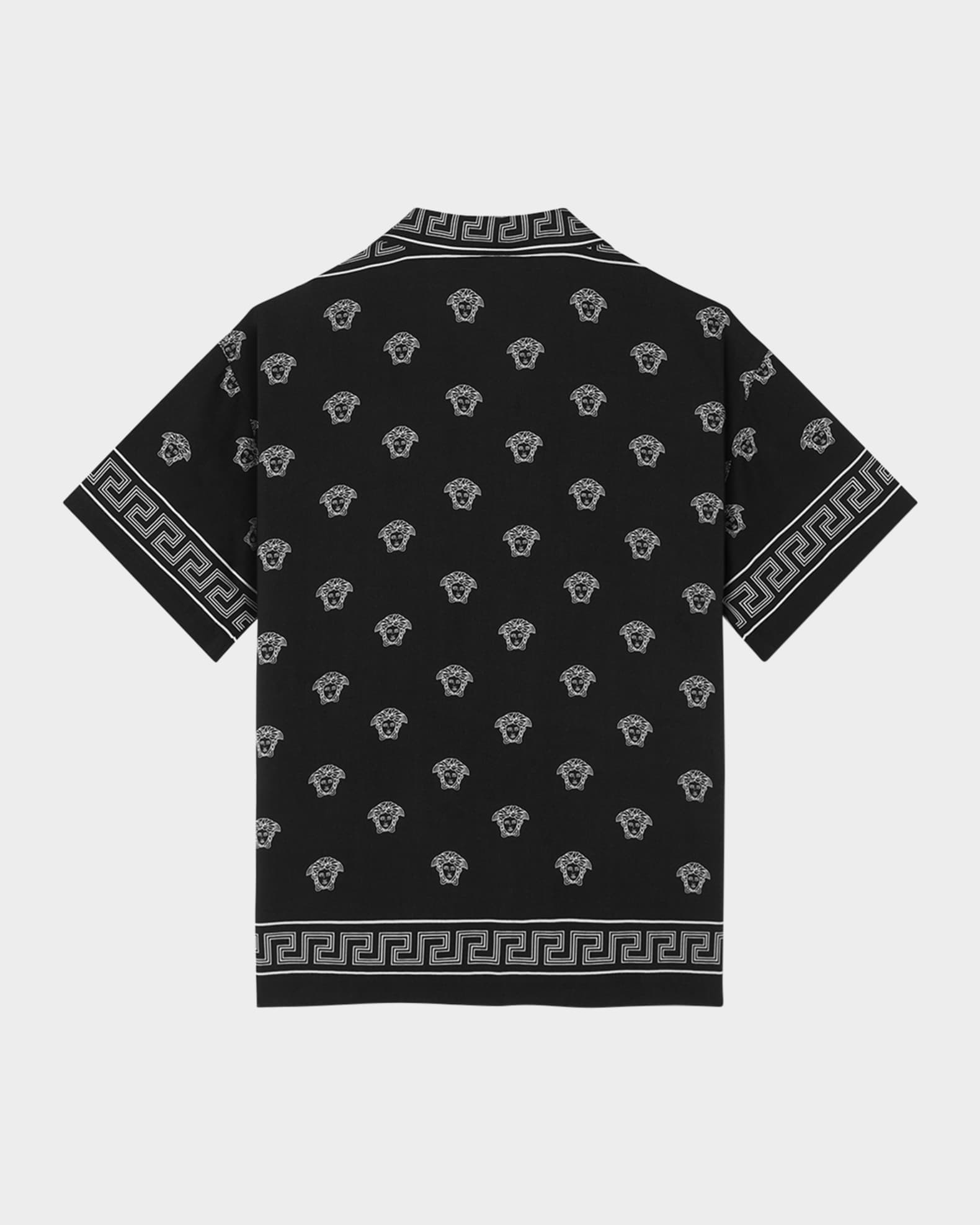 Boy's Bandana-Inspired Button Down Shirt, Size 6-14 1