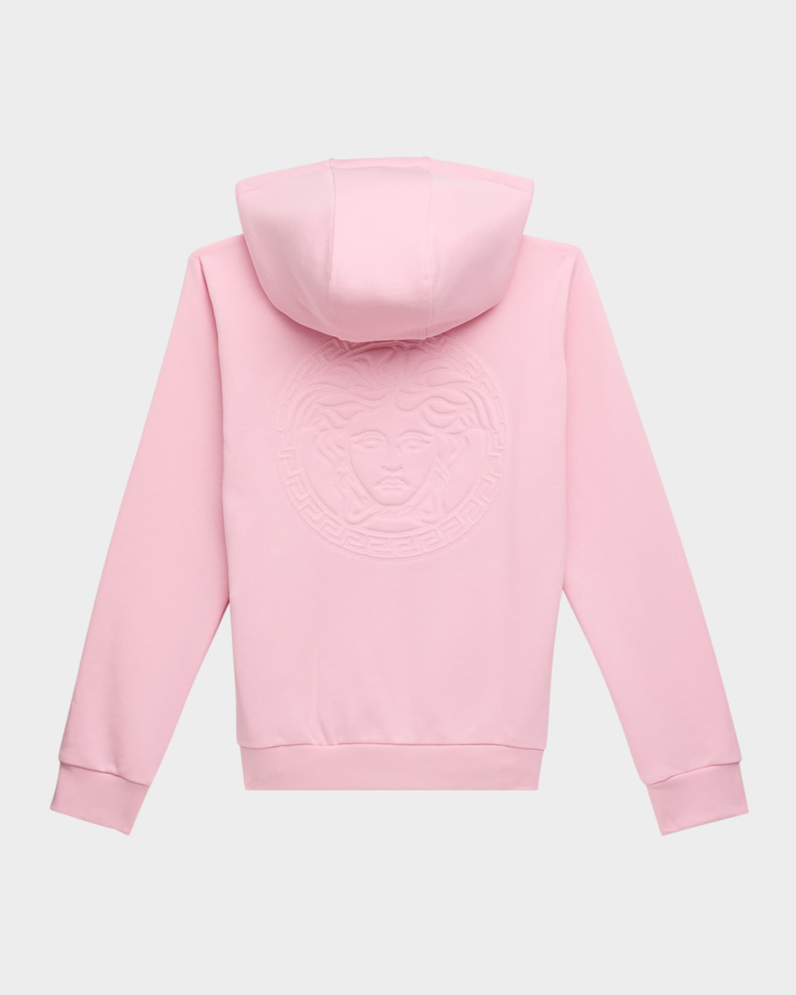 Girl's Embossed Meudsa & Logo-Print Hoodie, Size 6-14 1