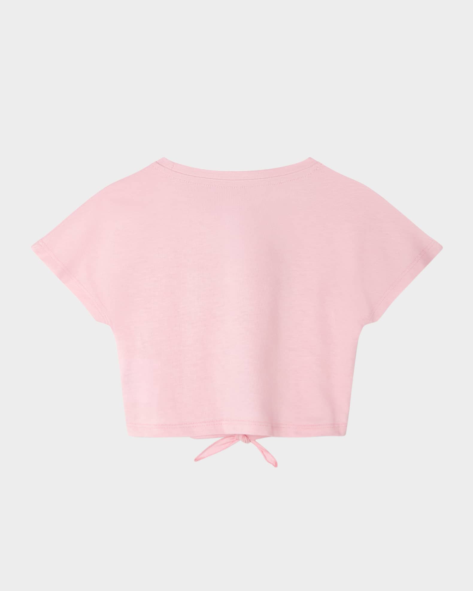 Girl's Floral & Logo-Print Knotted T-Shirt, Size 12M-4 1