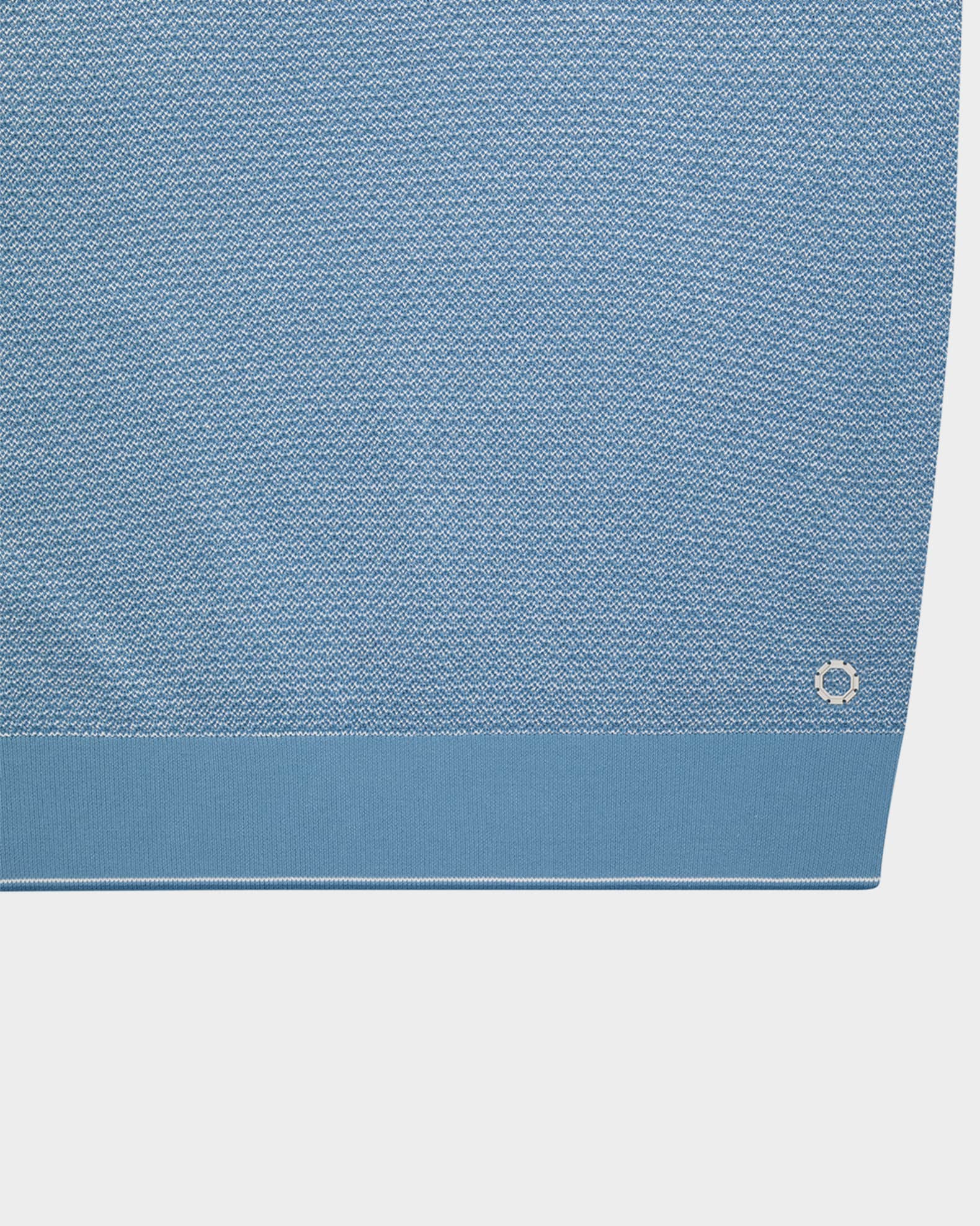 Men's Short-Sleeve Quarter-Zip Polo Sweater 1