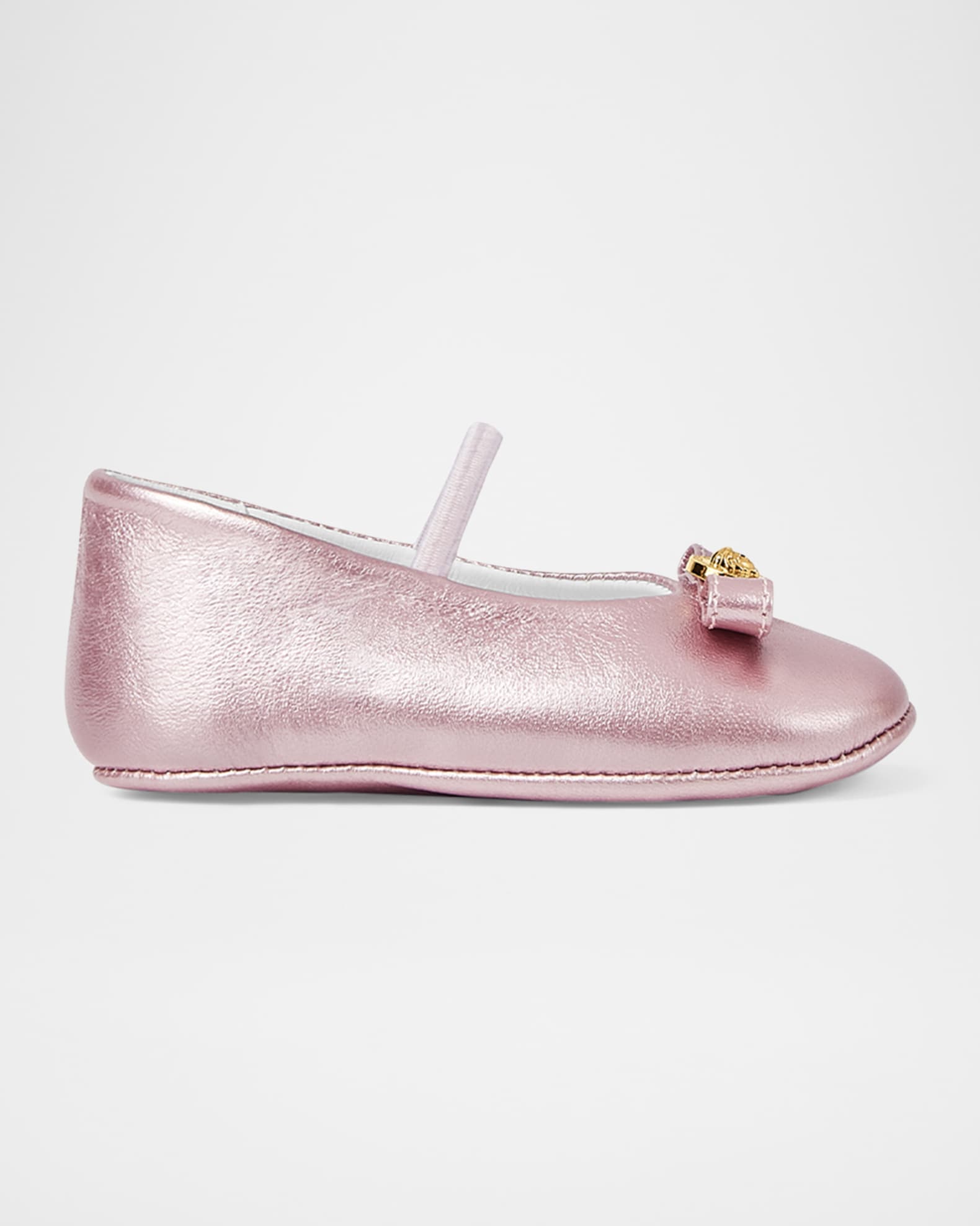 Girl's Gianni Ribbon Ballerina Flats, Baby 0