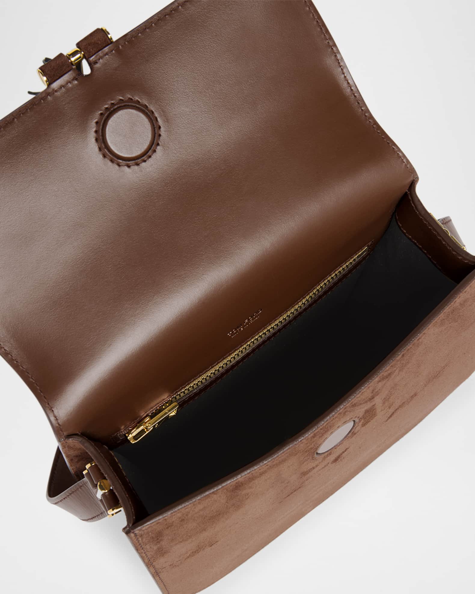 【TOM FORD】 Tara スモール クロスボディ バッグ ブラウン 25SS TOM FORD: Brown Tara Small Crossbody Tote | SSENSE 日本
