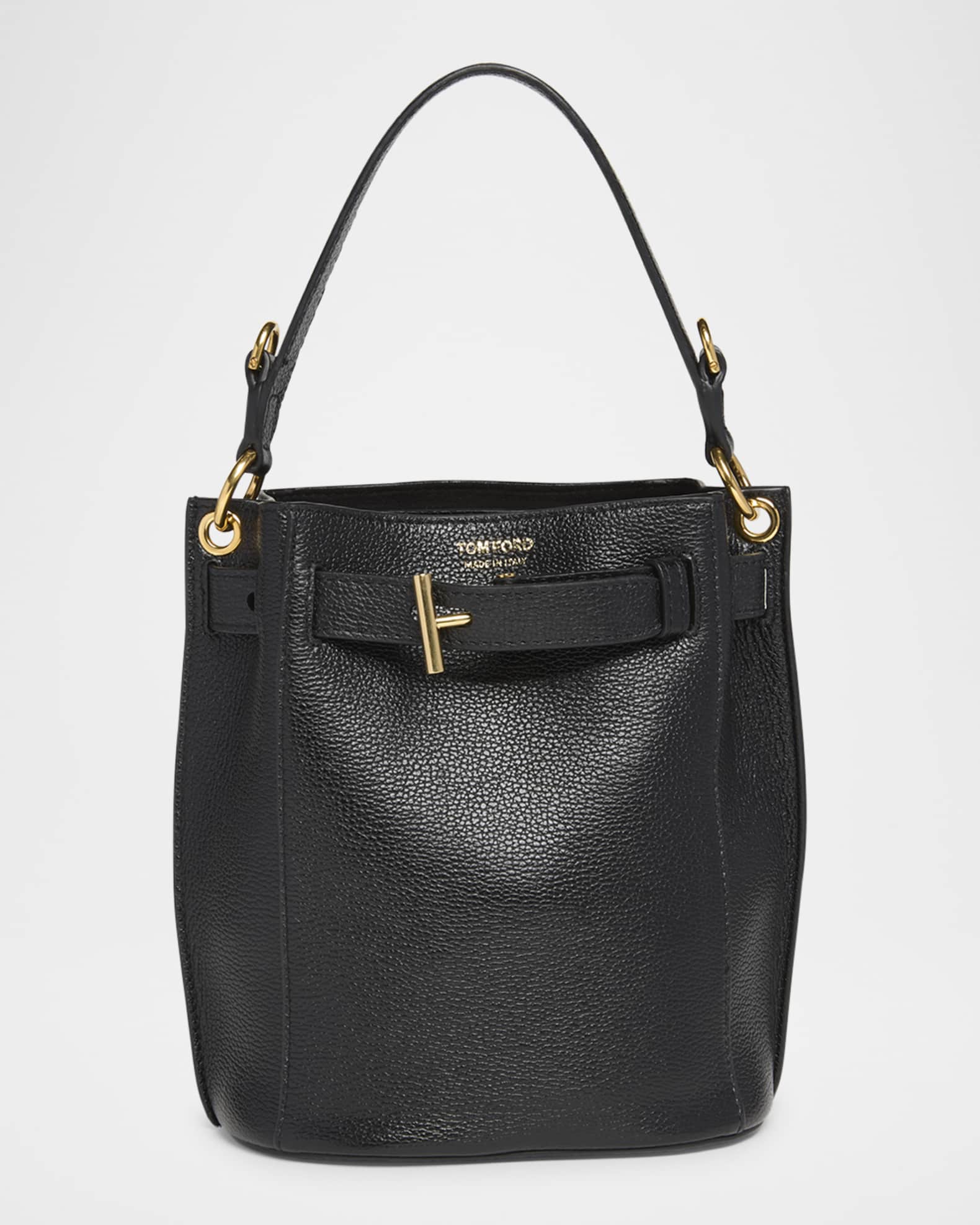 Audrey Mini Bucket Bag in Grain Leather 0