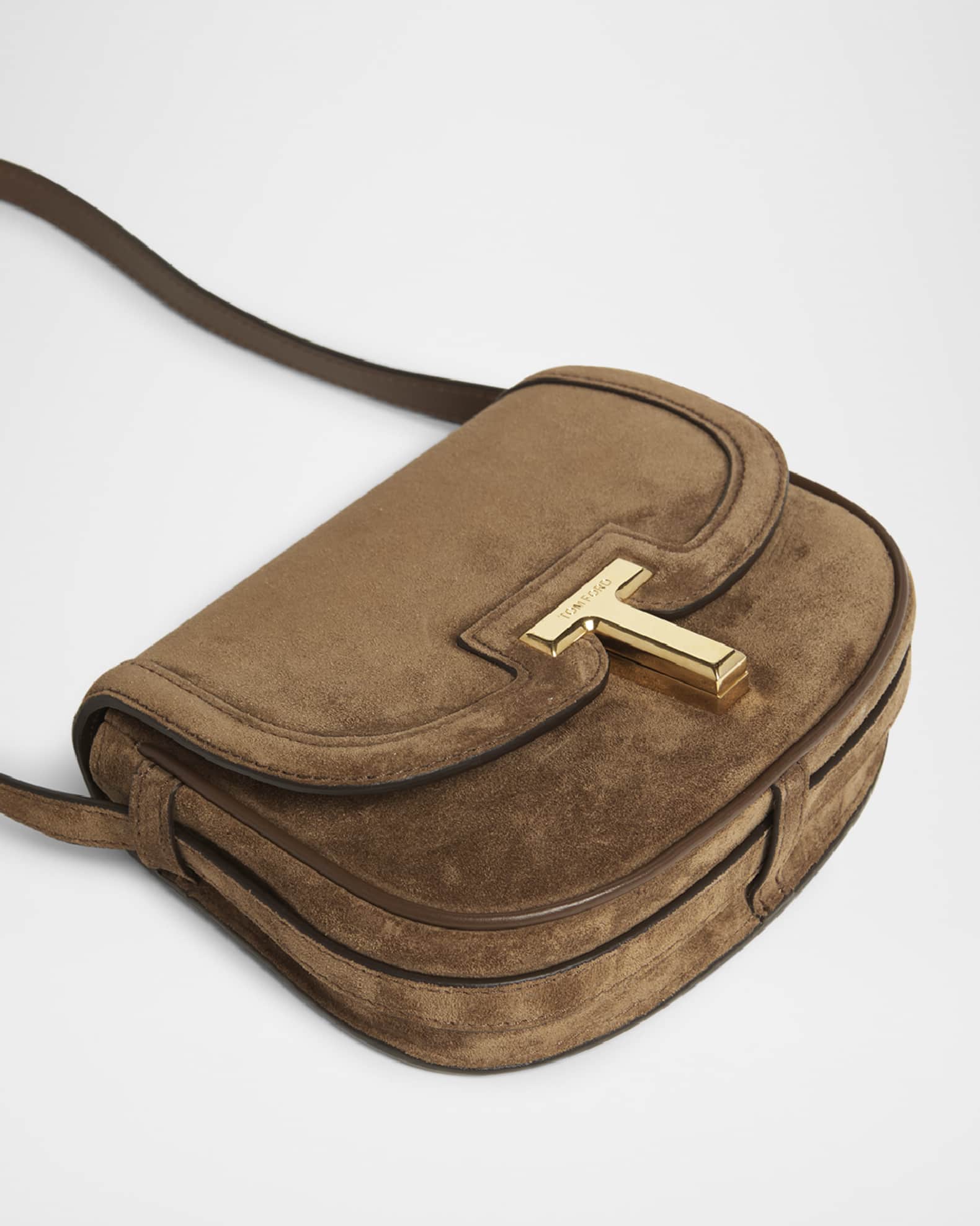Wallis Mini Flap Shoulder Bag in Suede 1