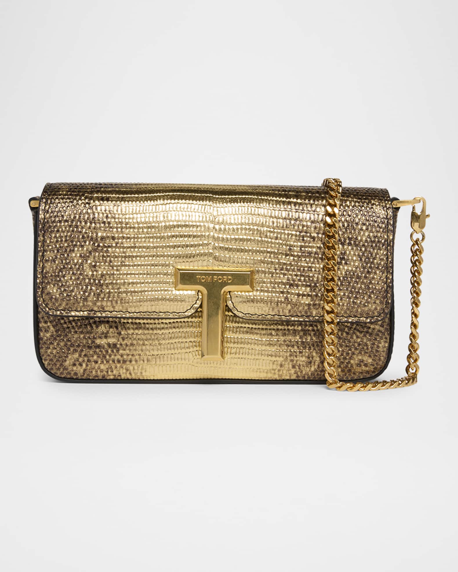 Wallis Mini Flap Shoulder Bag Snakeskin Printed Leather