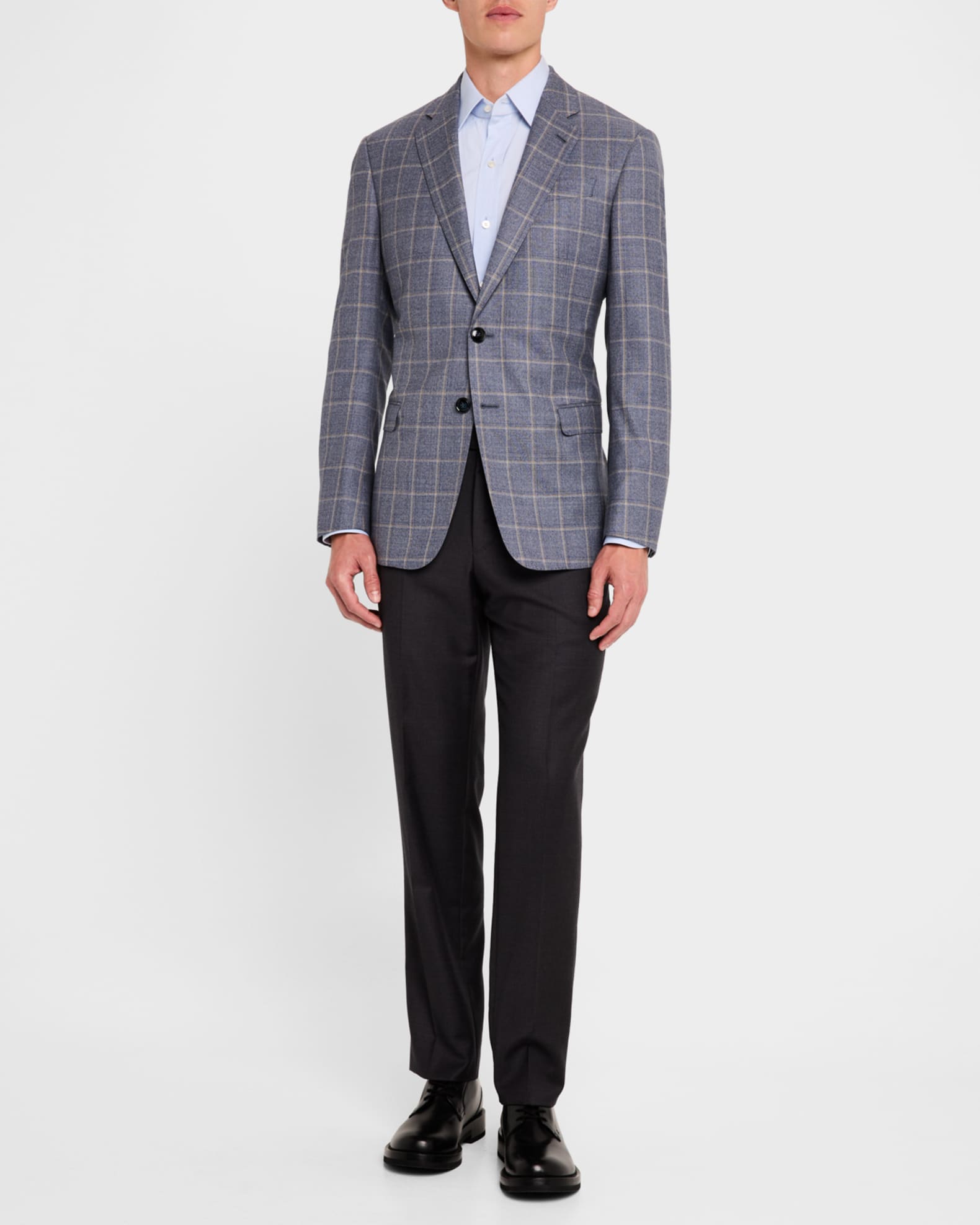 Men's Windowpane Sport Coat 1