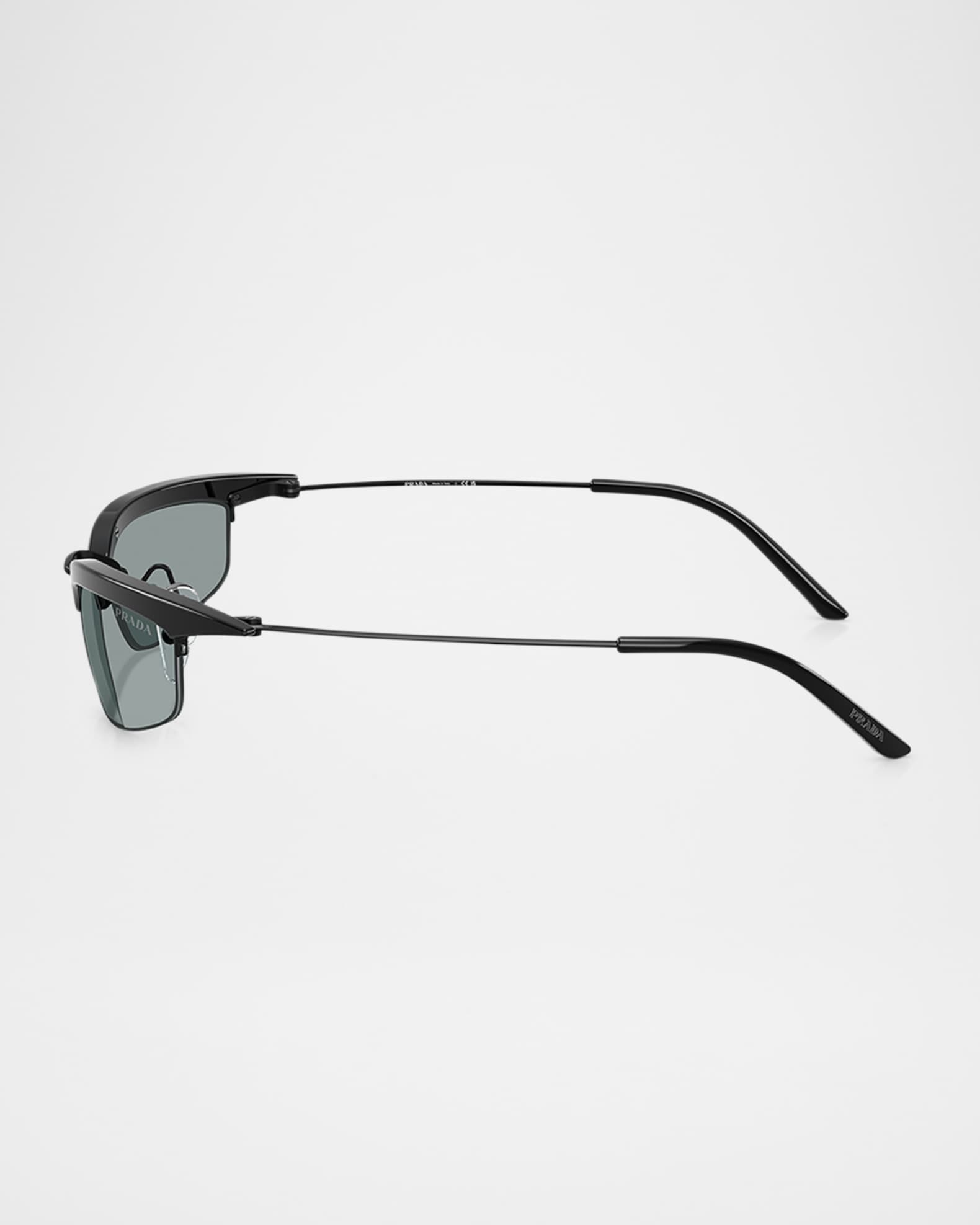 B50S Rectangle Metal Sunglasses 1