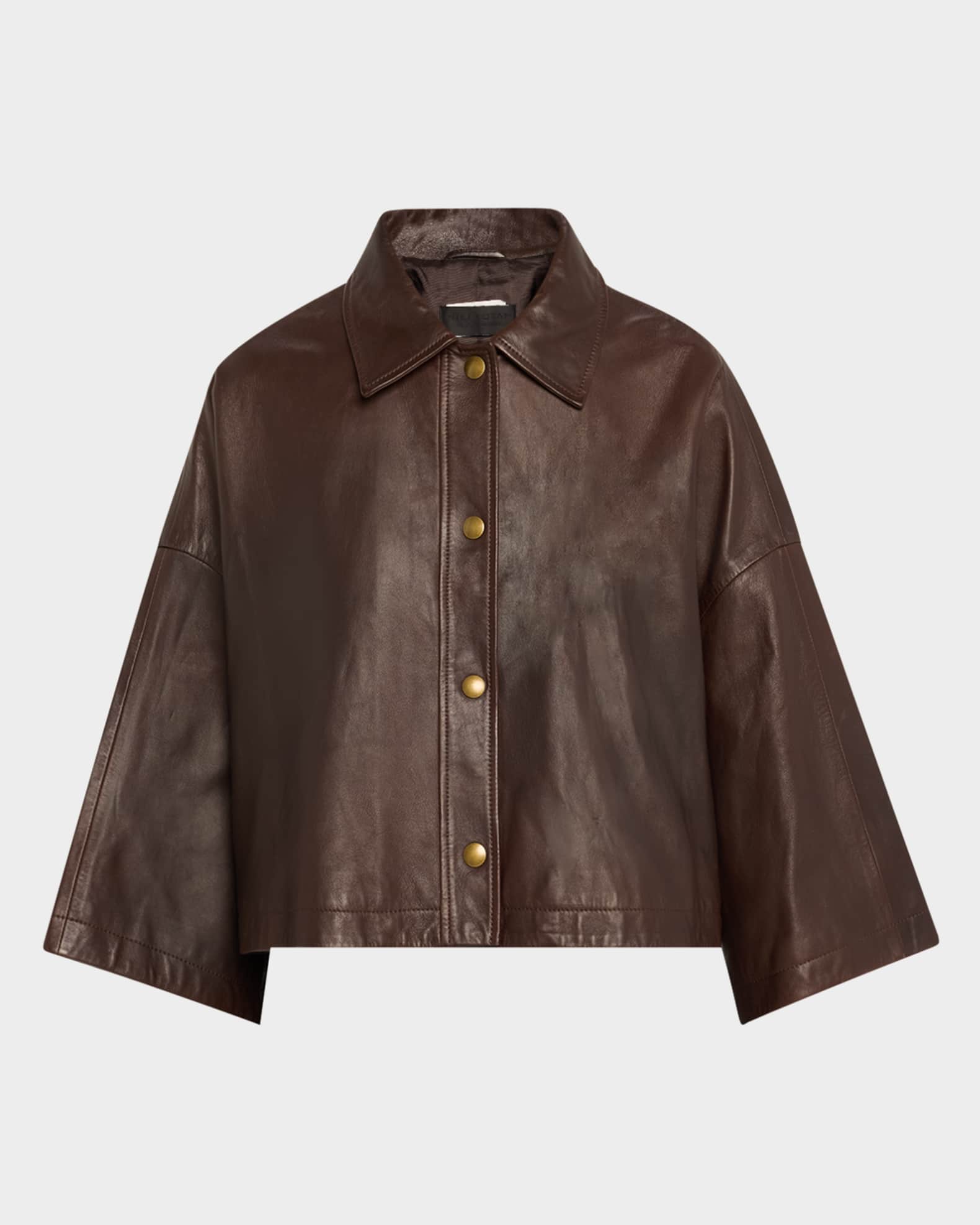 Nili Lotan Ines Leather Jacket Neiman Marcus