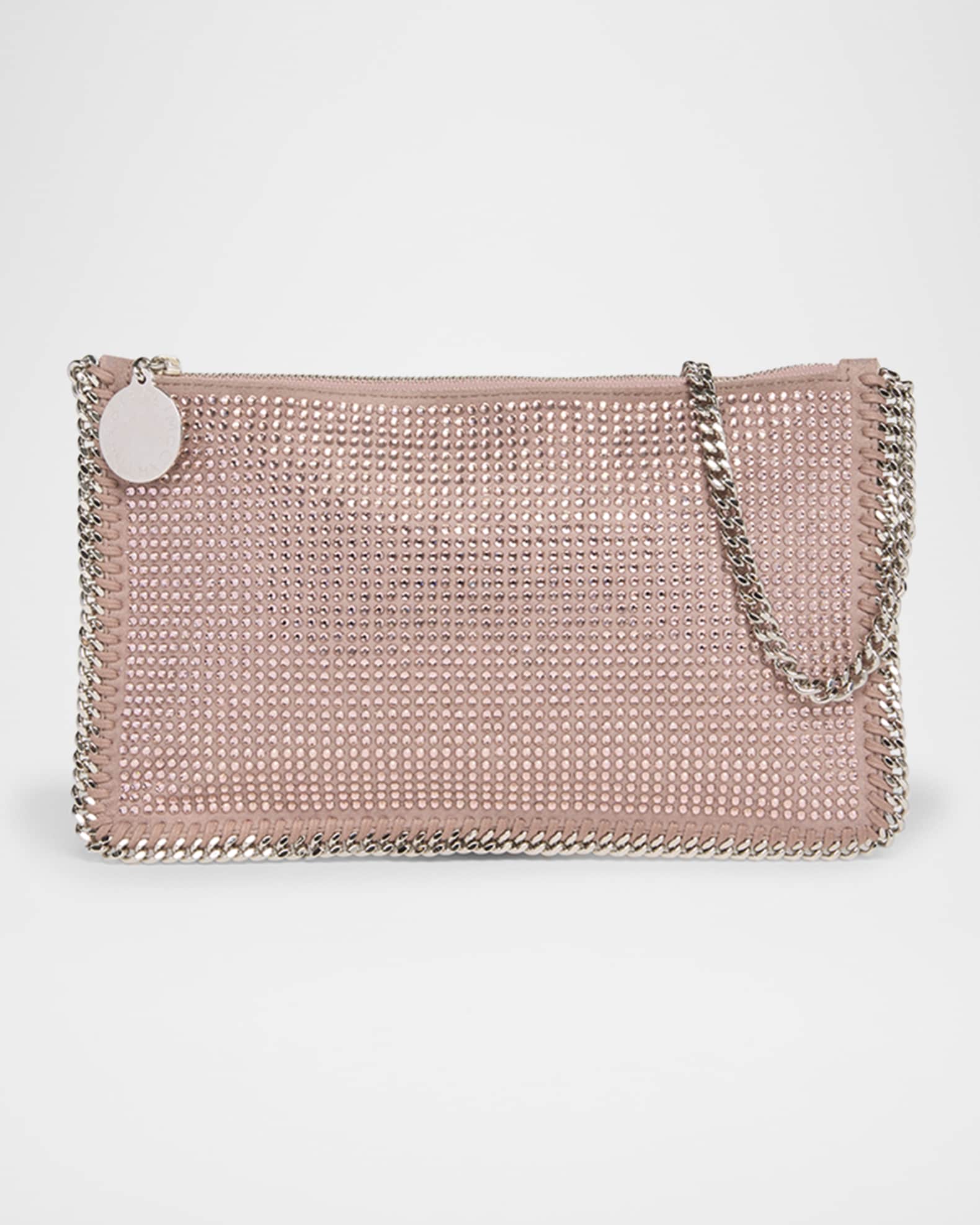Falabella Allover Crystal Shoulder Bag 0