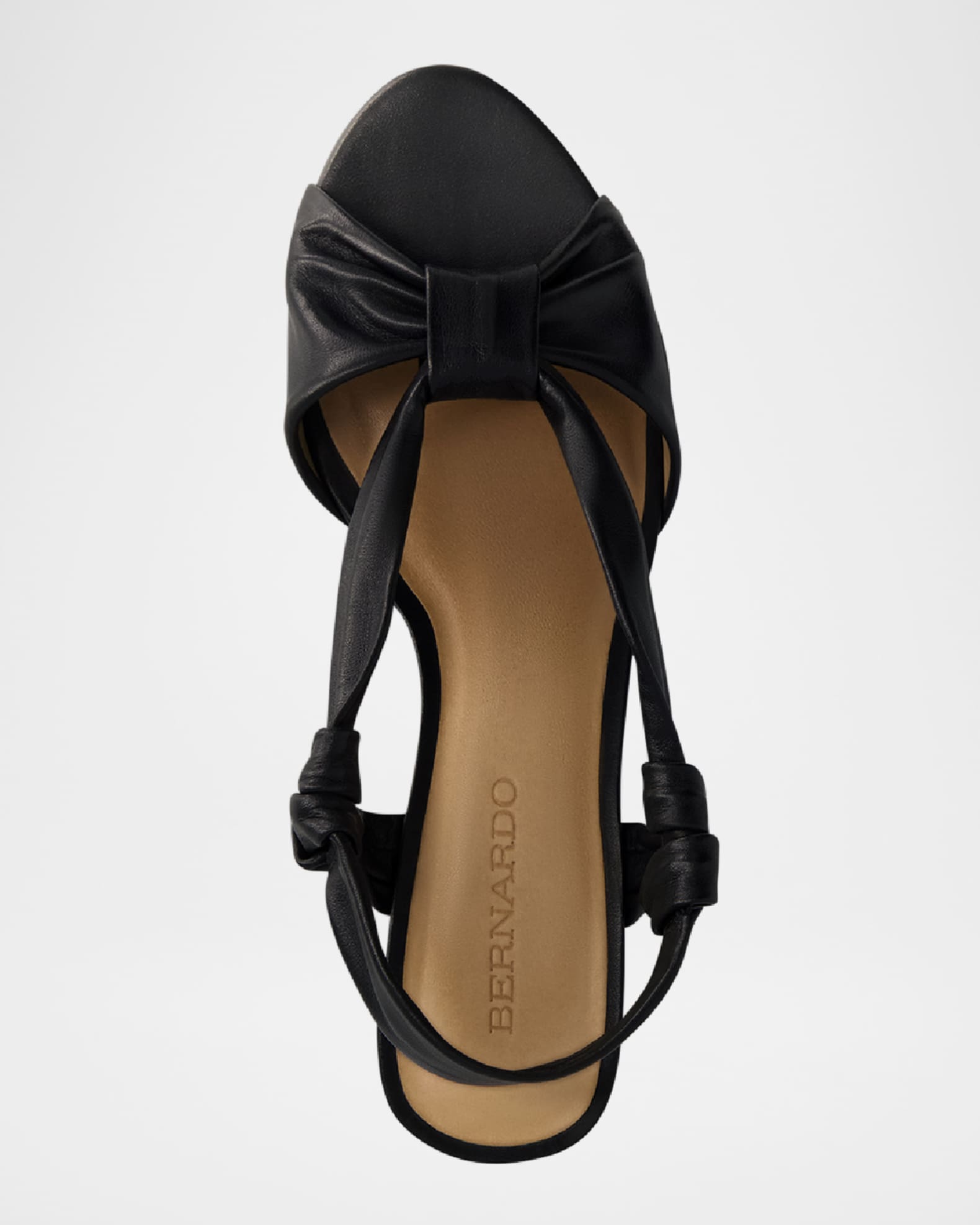 Winifred Soft Leather Wedge Sandals