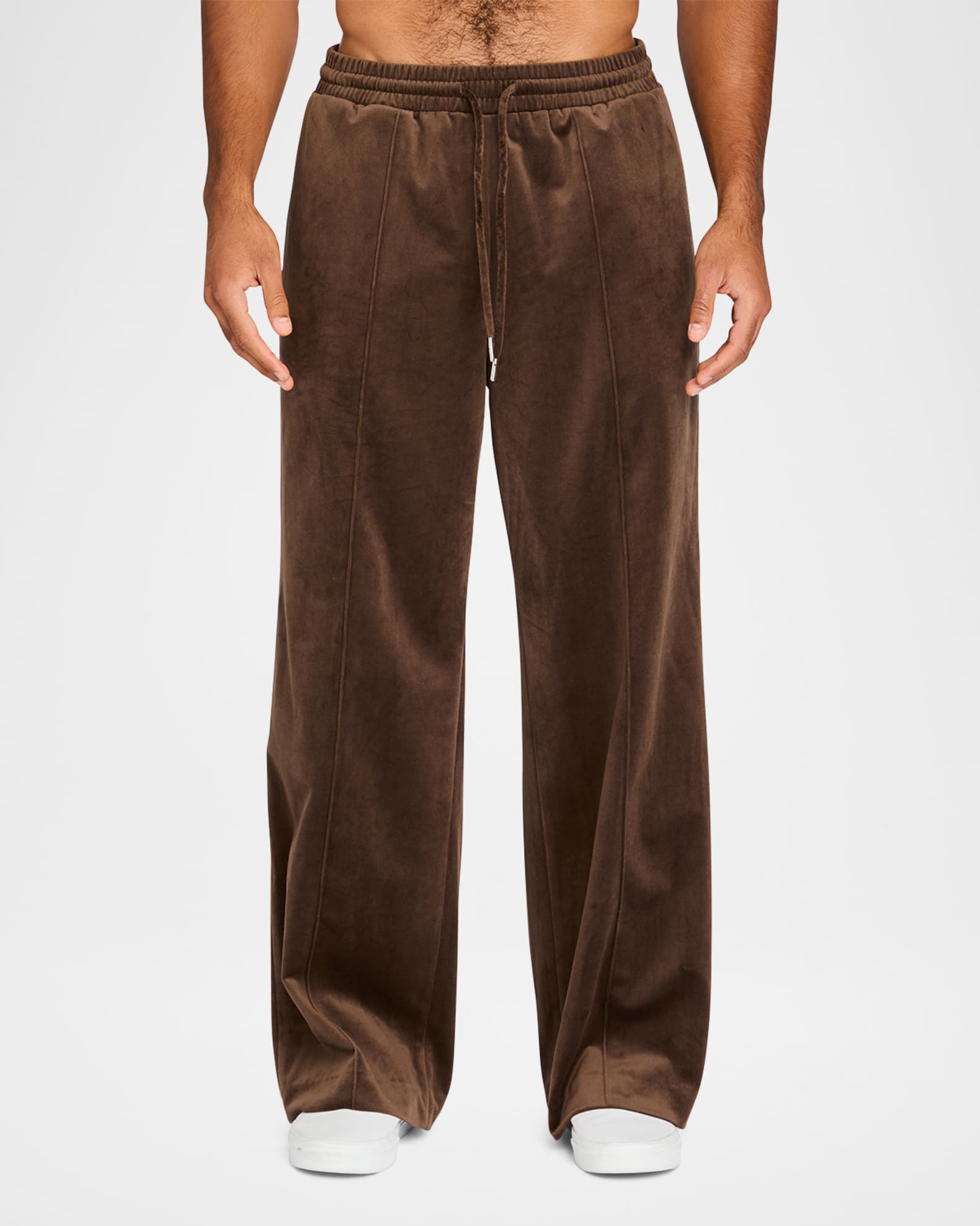 SER.O.YA Men's Anthony Velvet Baggy Trousers | Neiman Marcus