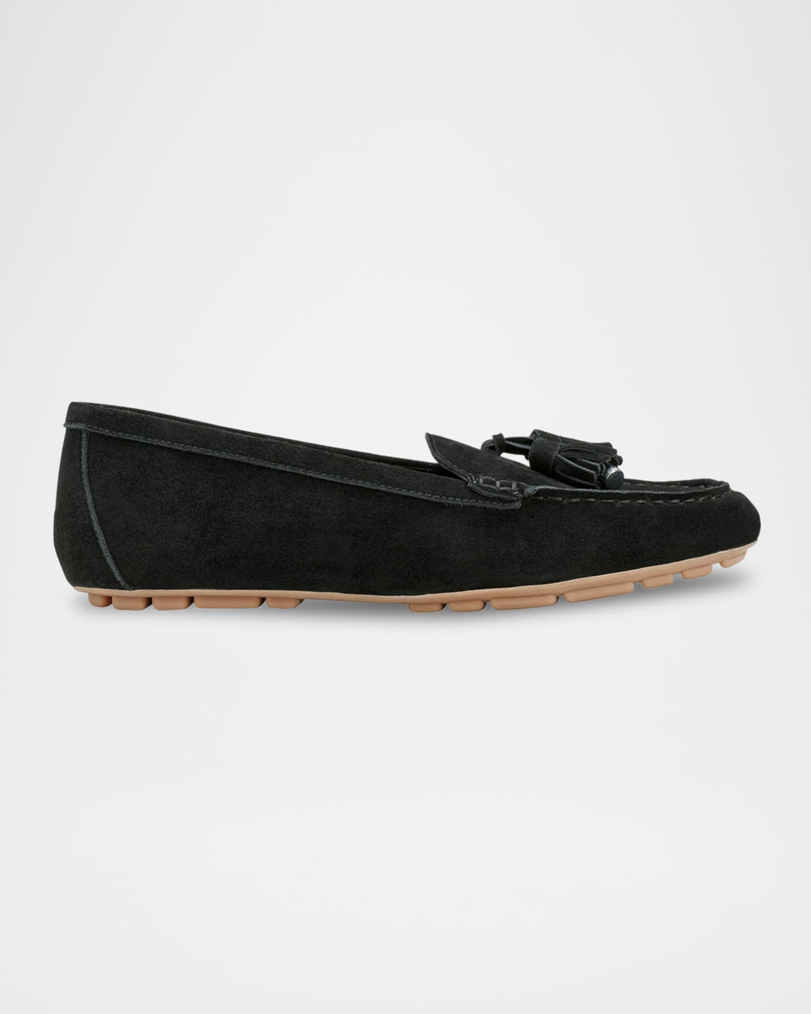 Layney Suede Moccasin Tassel Loafers 0