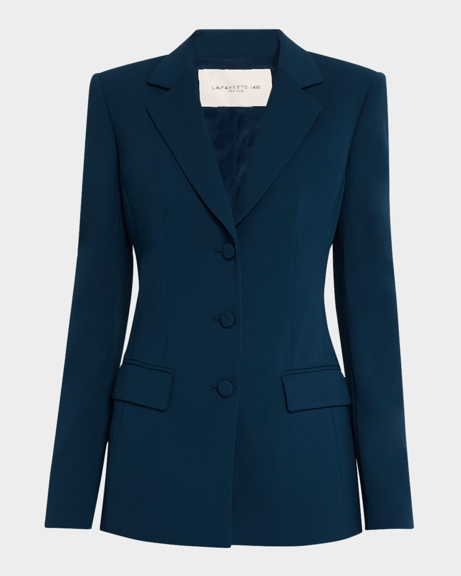 Single-Breasted Tailored Blazer 0