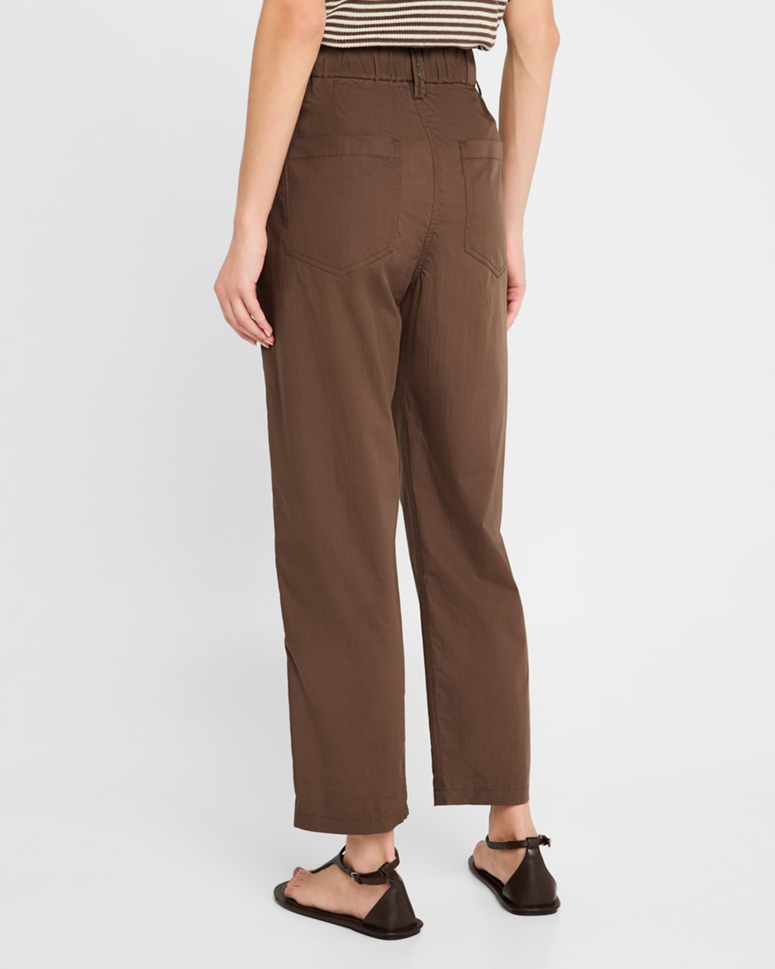 Classic Pull On Pant - Nutmeg