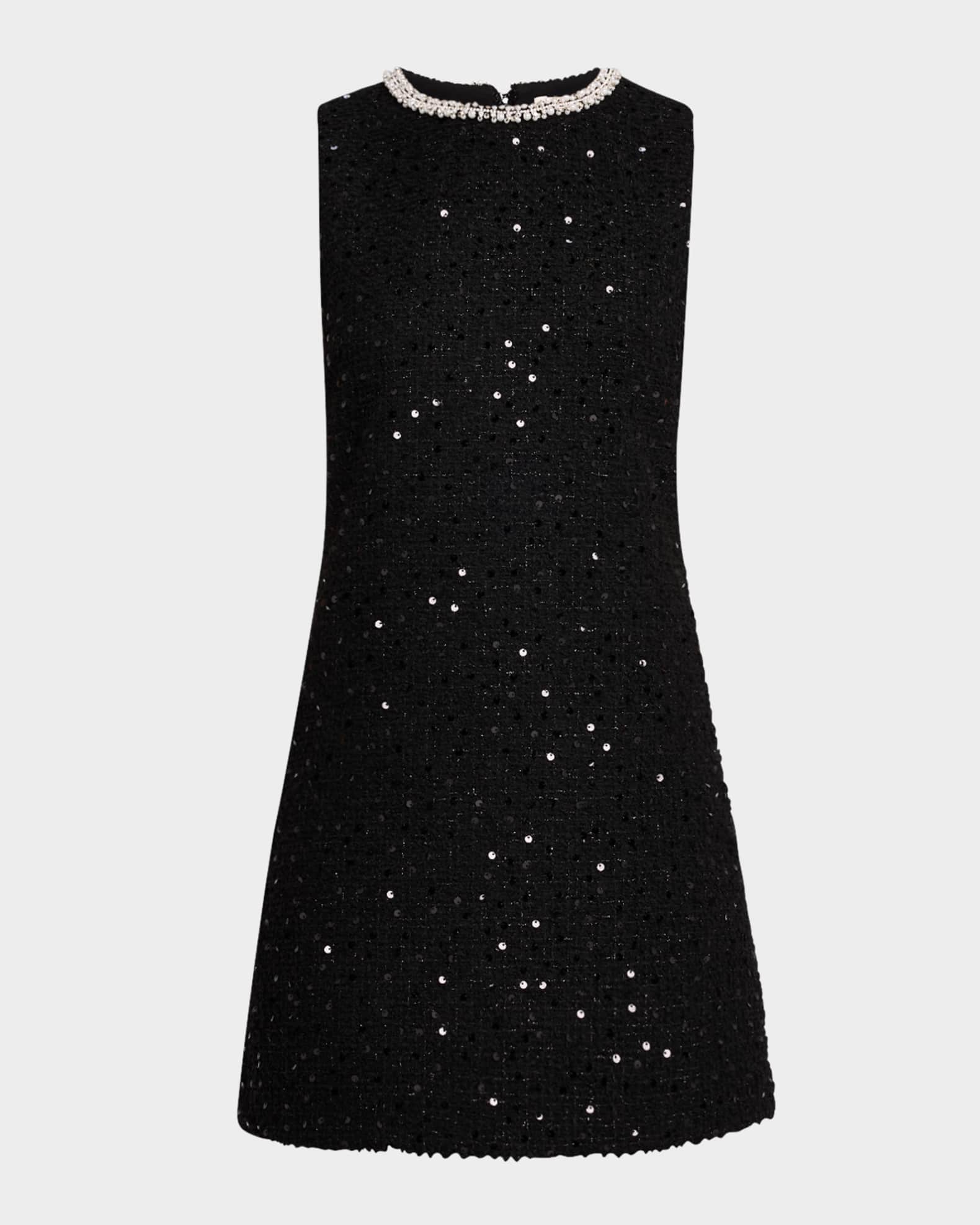 Coley Embellished Slim-Fit Mini Dress 0