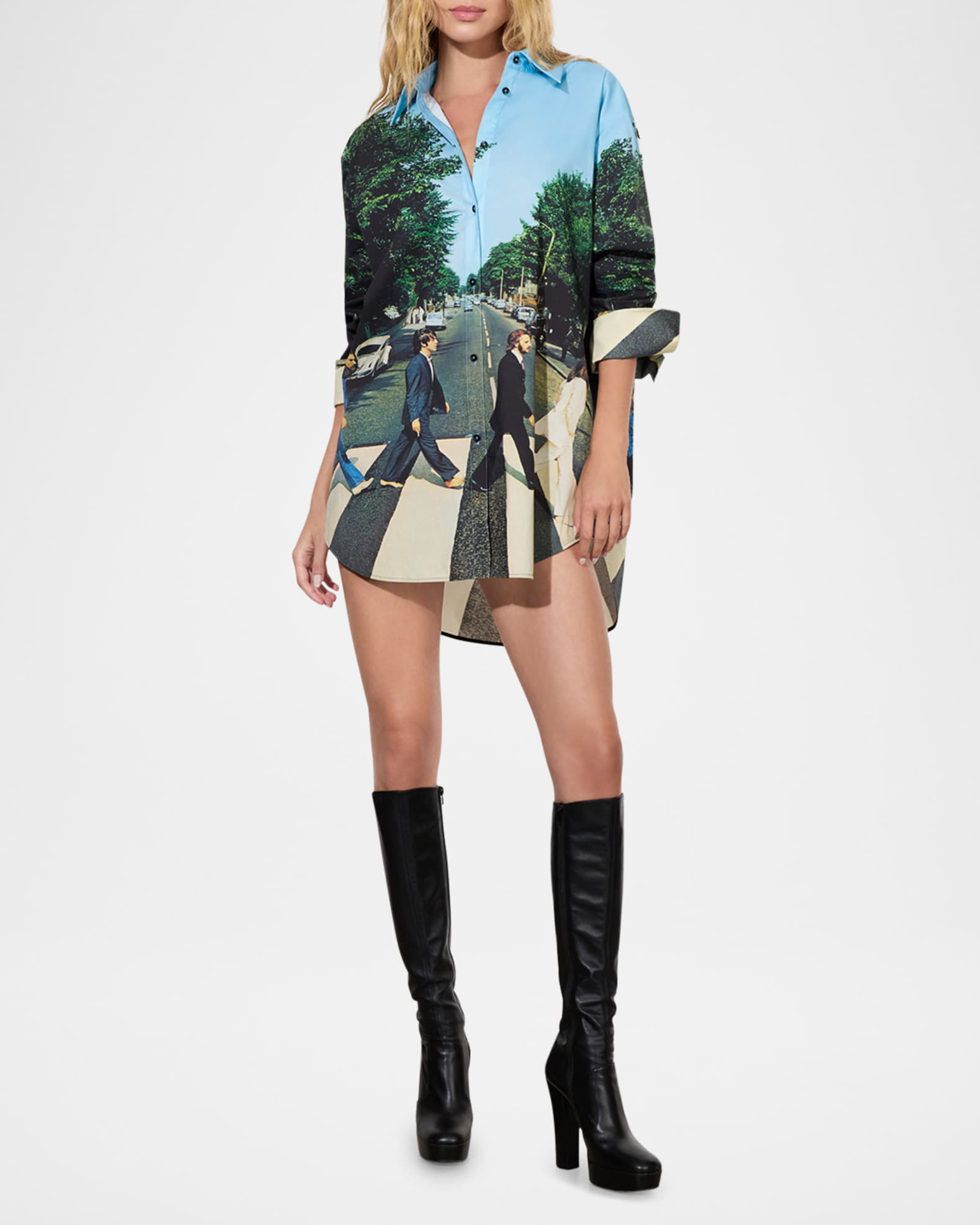 Alice + Olivia “Rylyn” Stace Face t-shirt S