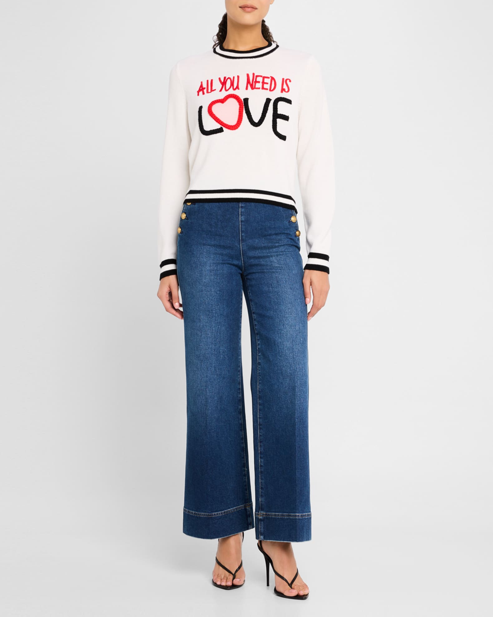x The Beatles Rorie Wool-Blend Pullover 1
