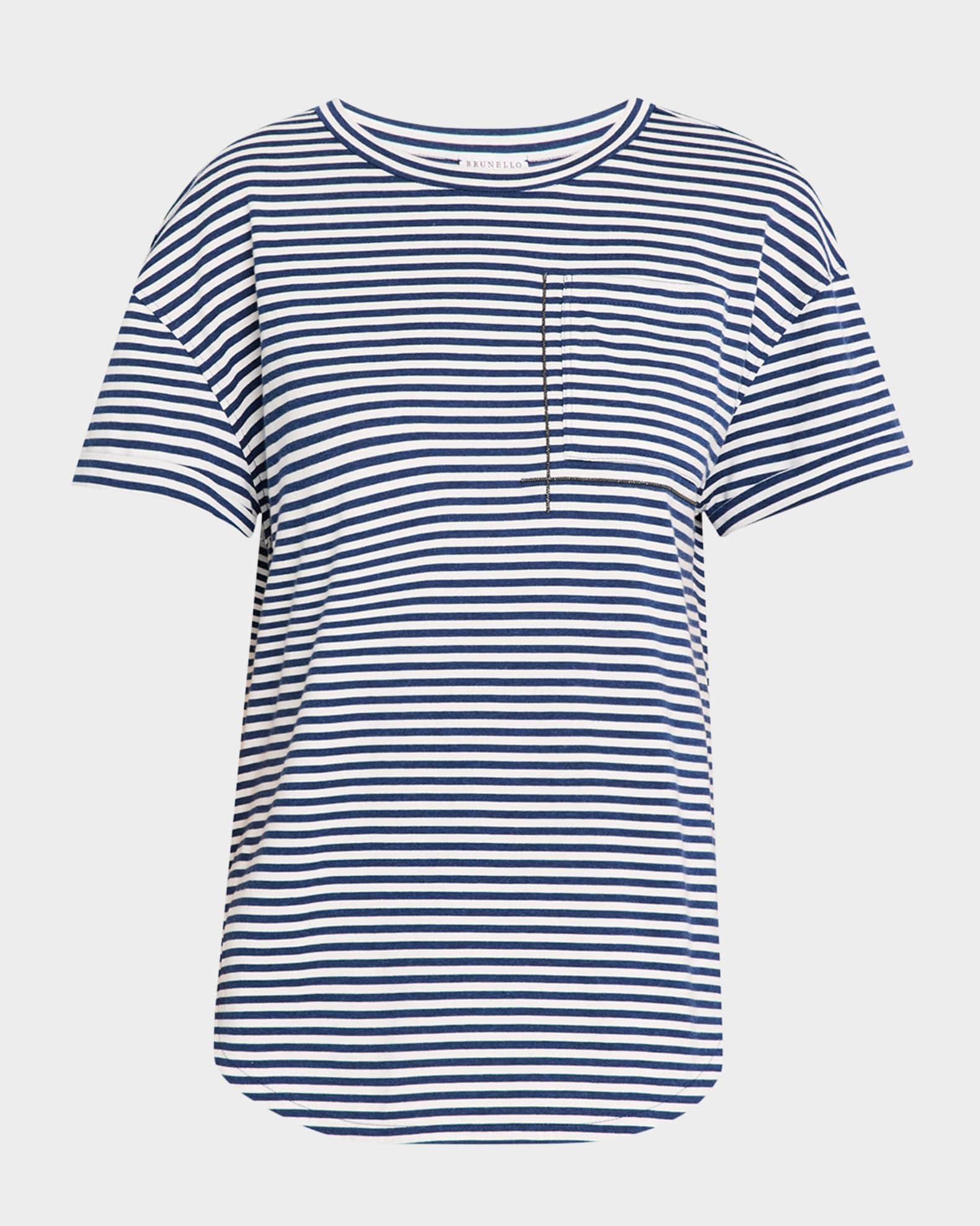 【関税込み】BRUNELLO CUCINELLI Shiny Pocket Detail' T-shirt Brunello cucinelli 'shiny pocket detail' t-shirt available