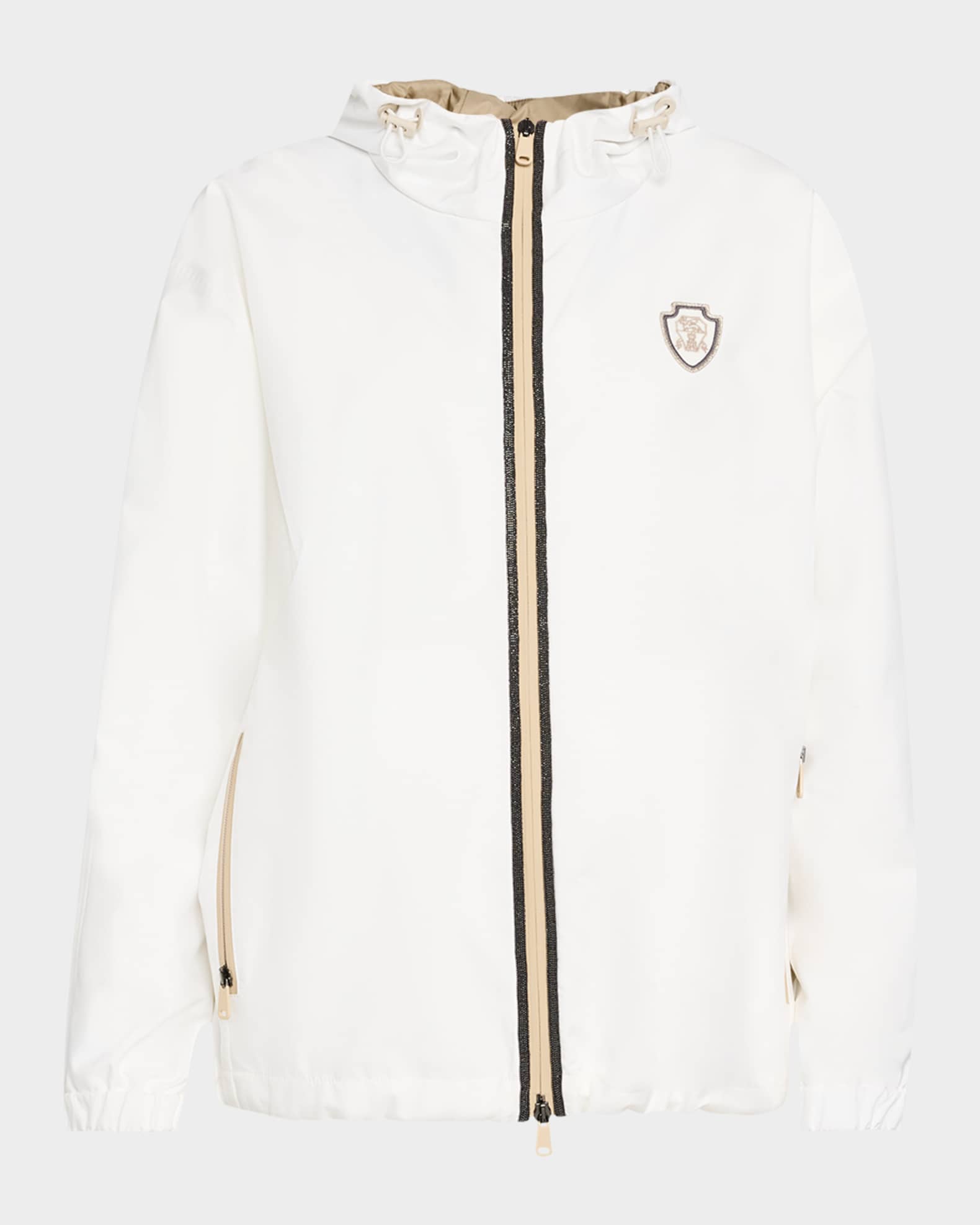Golf Sport Club Hooded Zip Jacket 0