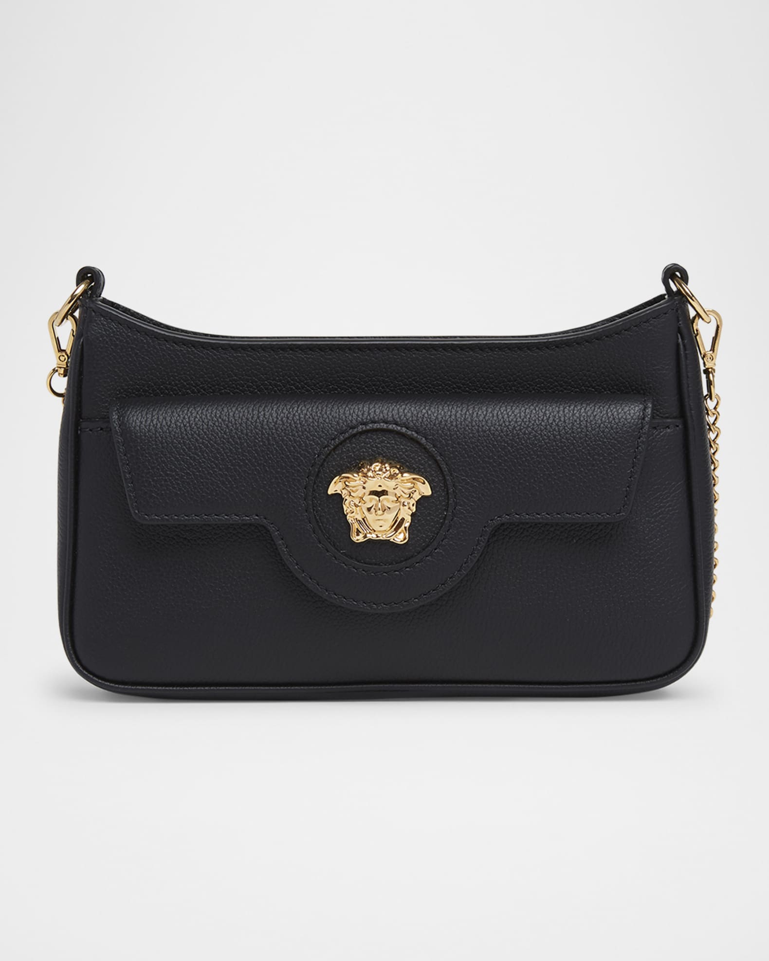Versace collection leather crossbody bag clearance