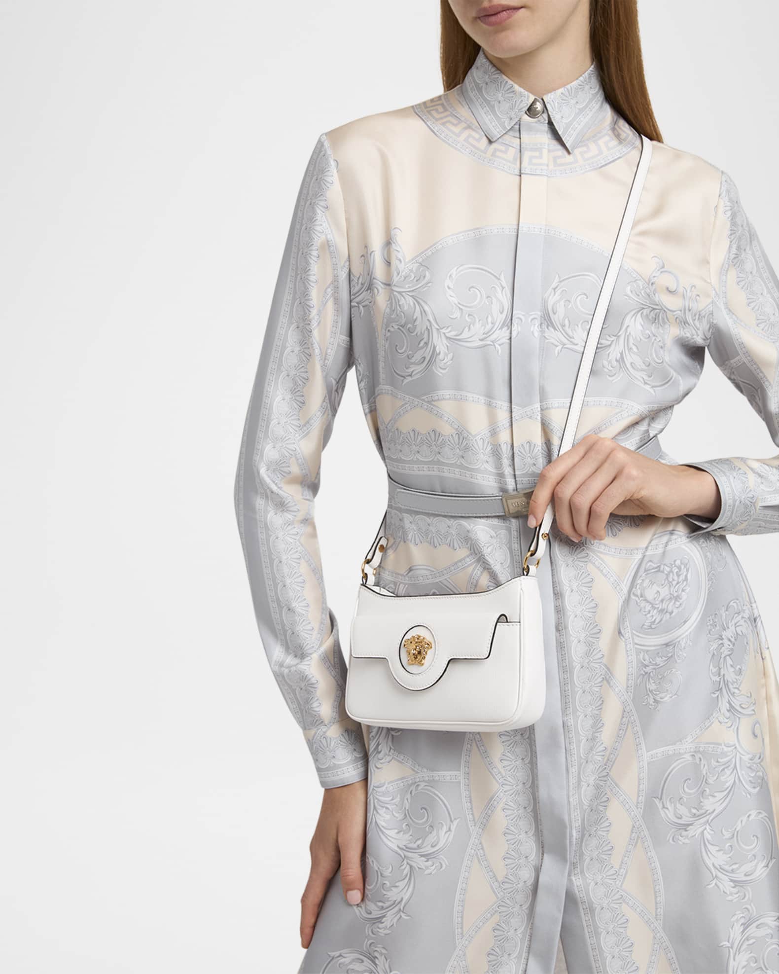 【関税込み】versace La Medusa' crossbody bag Versace La Medusa Crossbody Bag | Black | FARFETCH