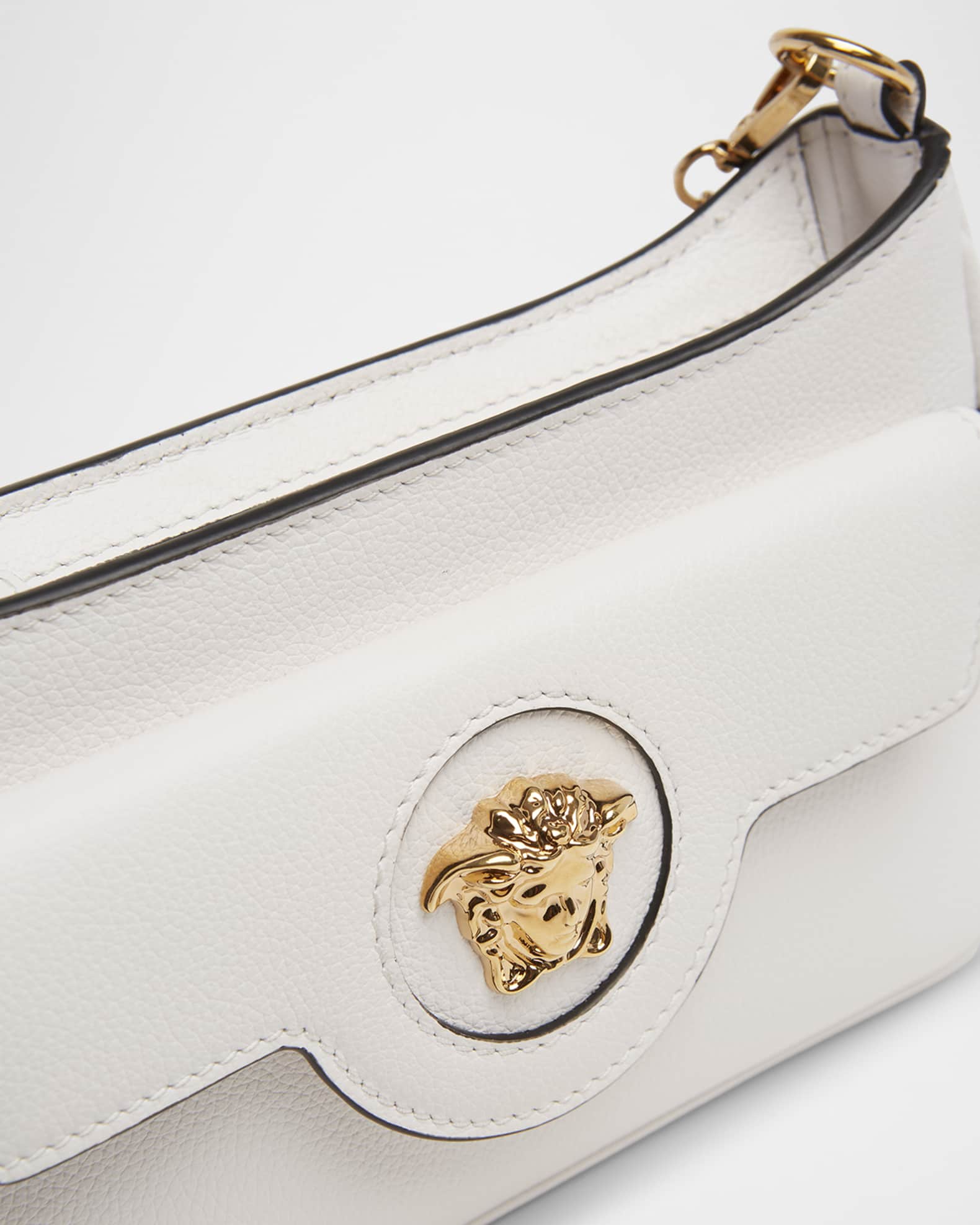Versace La Medusa Mini Leather Crossbody Bag | Neiman Marcus