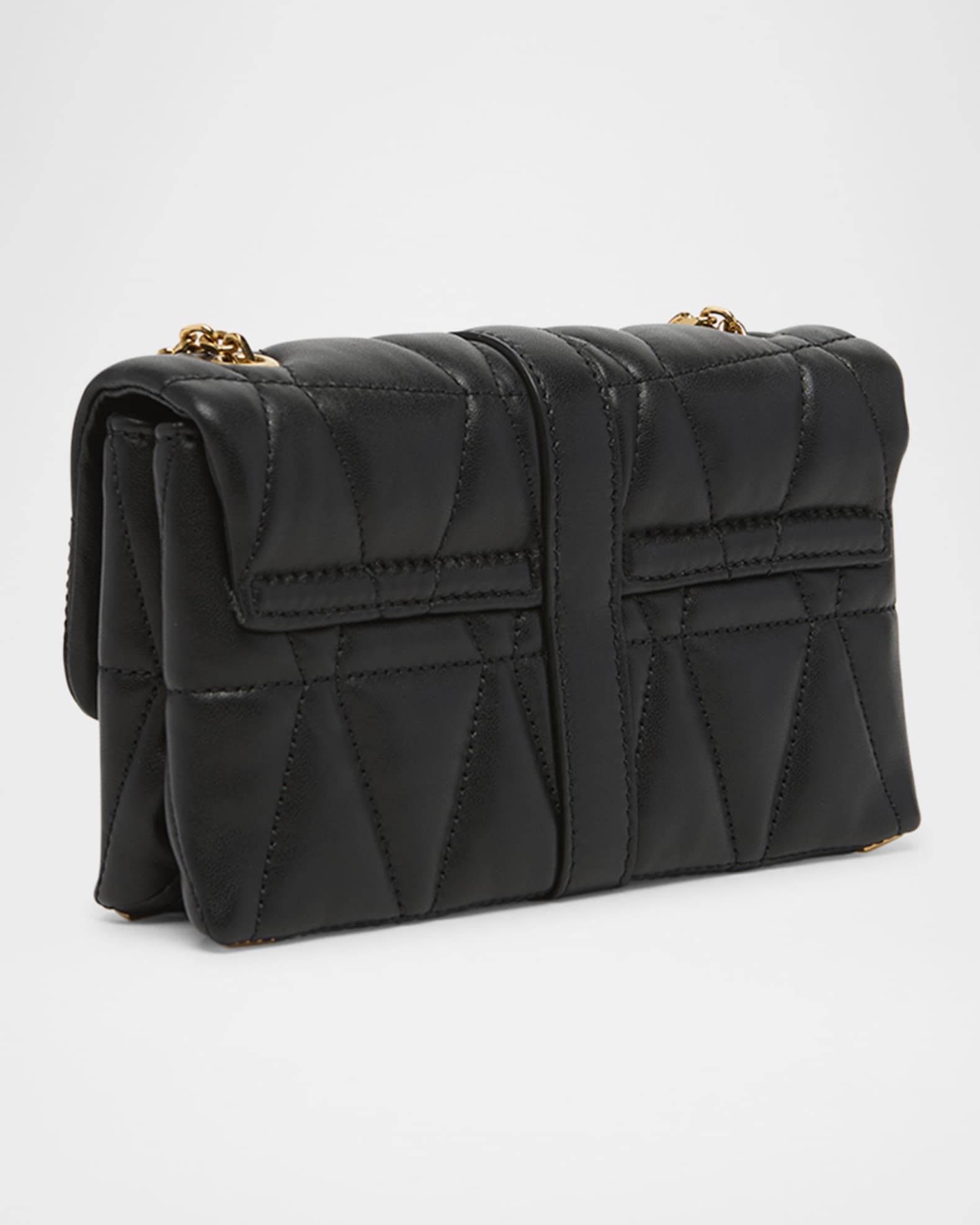 【VERSACE】 Medusa '95 llic leather shoulder bag Versace Medusa 95 Mini Quilted Leather Shoulder Bag | Neiman