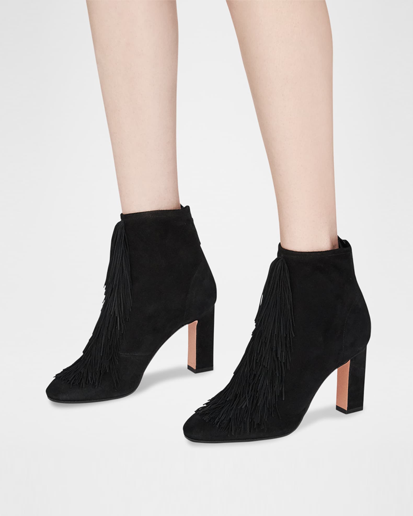 [OpenYy] BUN SUEDE FRINGE FLAT /追跡付 Sam Edelman Suede Fringe Josephine Tall Boot NWOB size 8.5