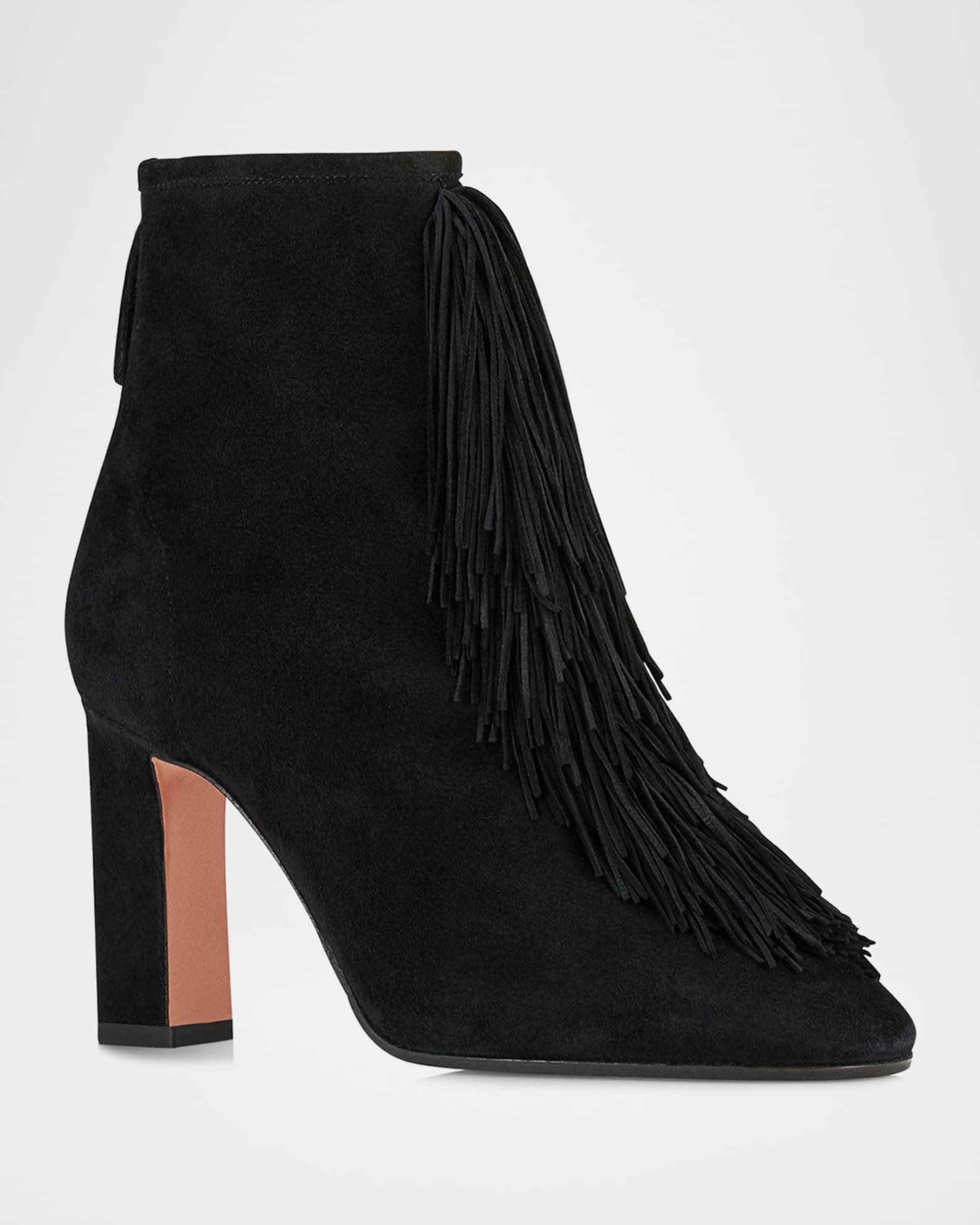 [OpenYy] BUN SUEDE FRINGE FLAT /追跡付 Beat Fringe Sabot in Honey for Women | Casadei®