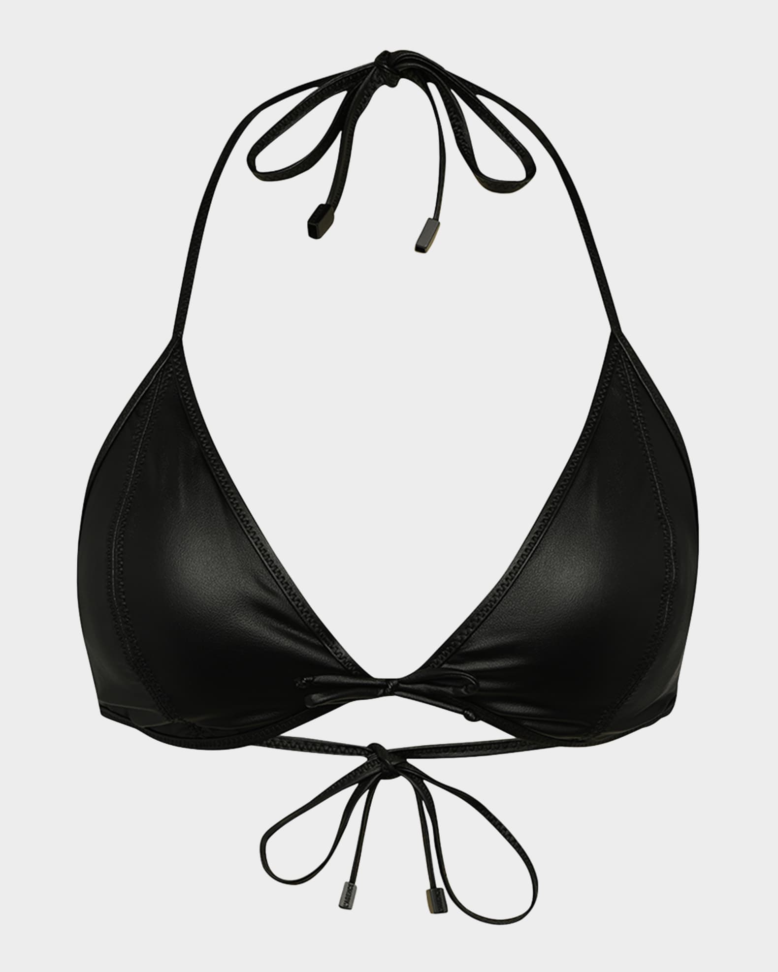 Lux Leather TwoPiece Swimsuit Neiman Marcus