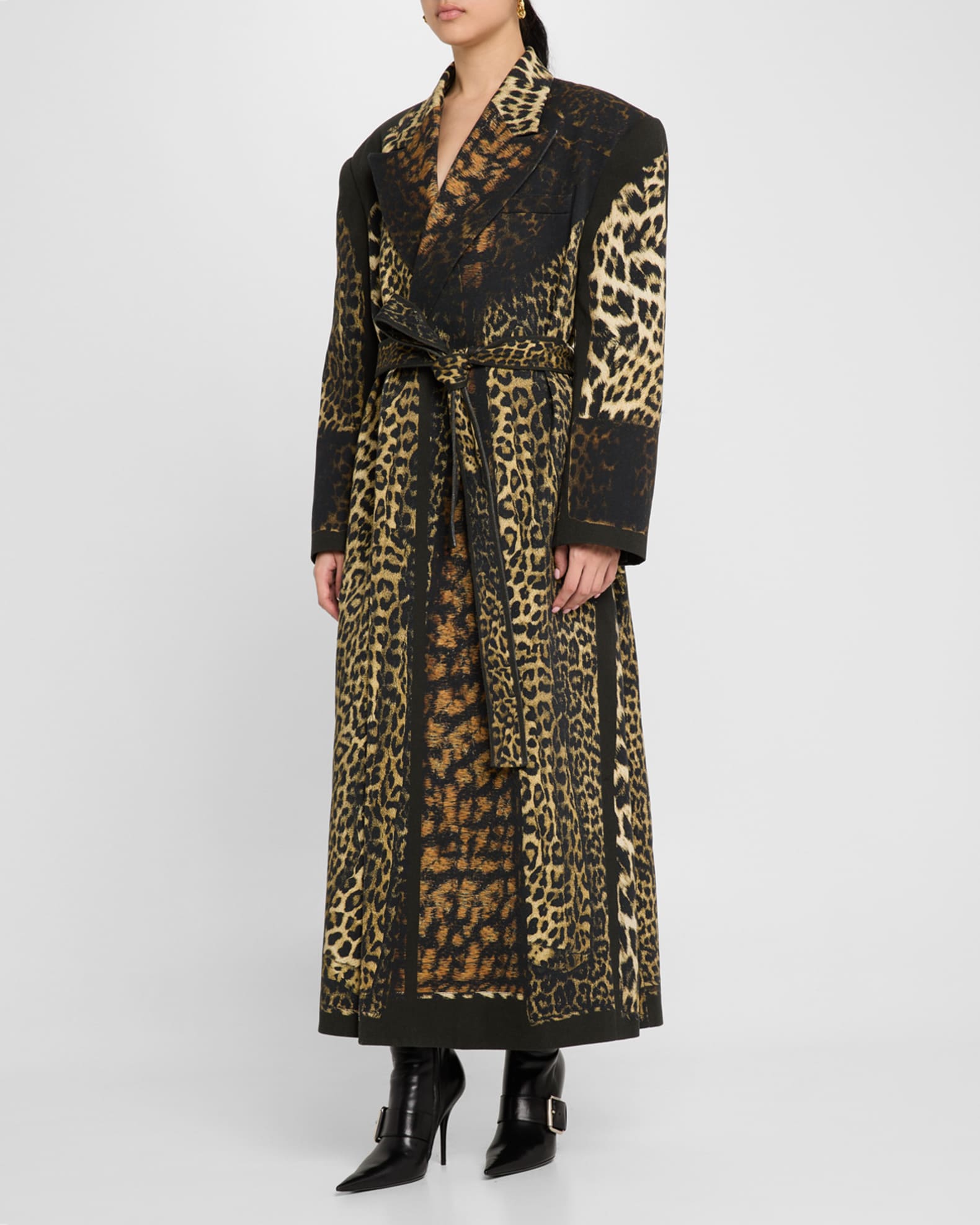 Neiman marcus leopard coat online