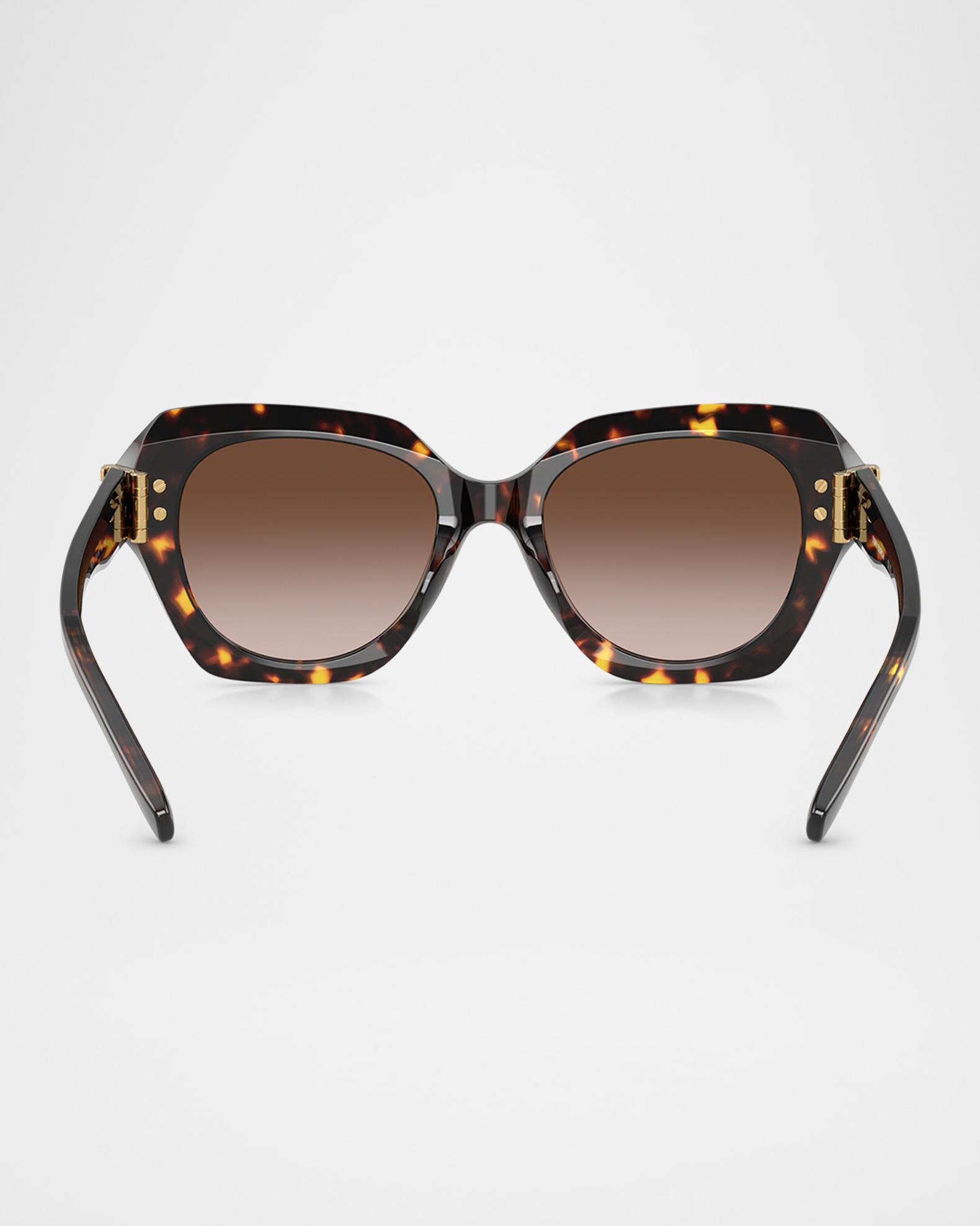 Tory Burch TY7215U Cat-Eye Sunglasses | Neiman Marcus display picture 2