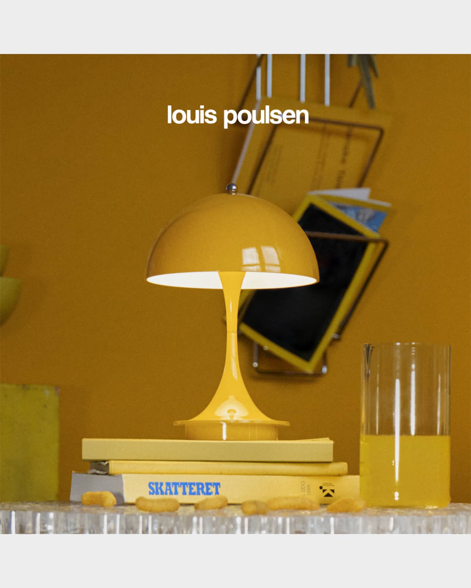 Louis Poulsen Panthella Portable Acrylic Table Lamp, 10