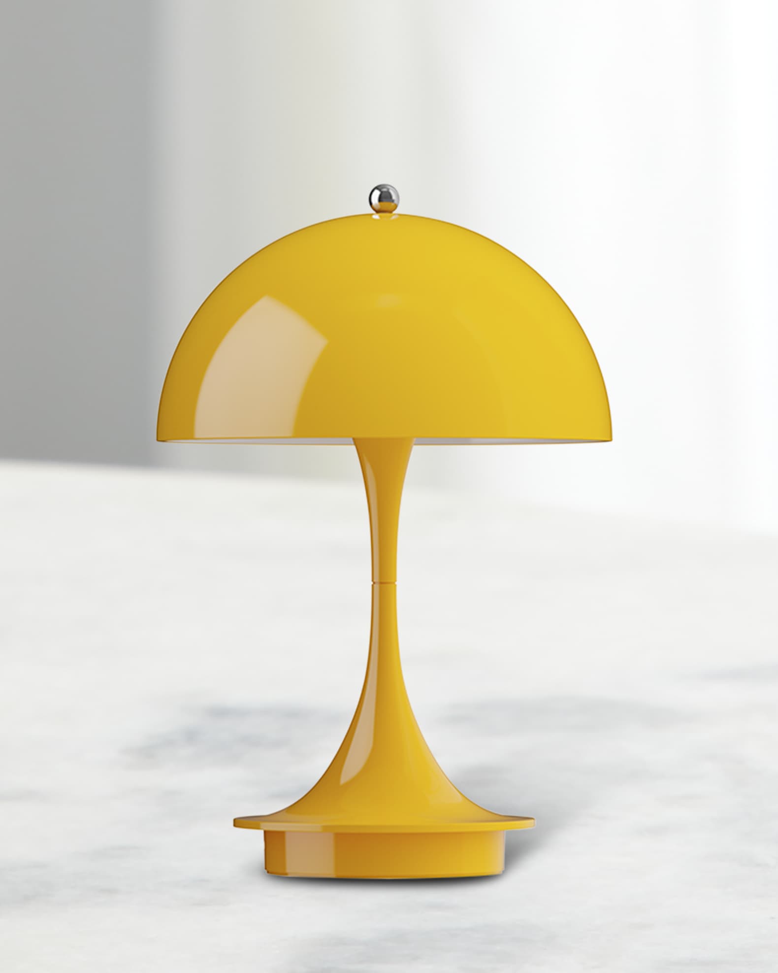 ルイスポールセン リプロダクト ゴールドPanthella Portable Louis Poulsen Panthella Portable Acrylic Table Lamp, 10