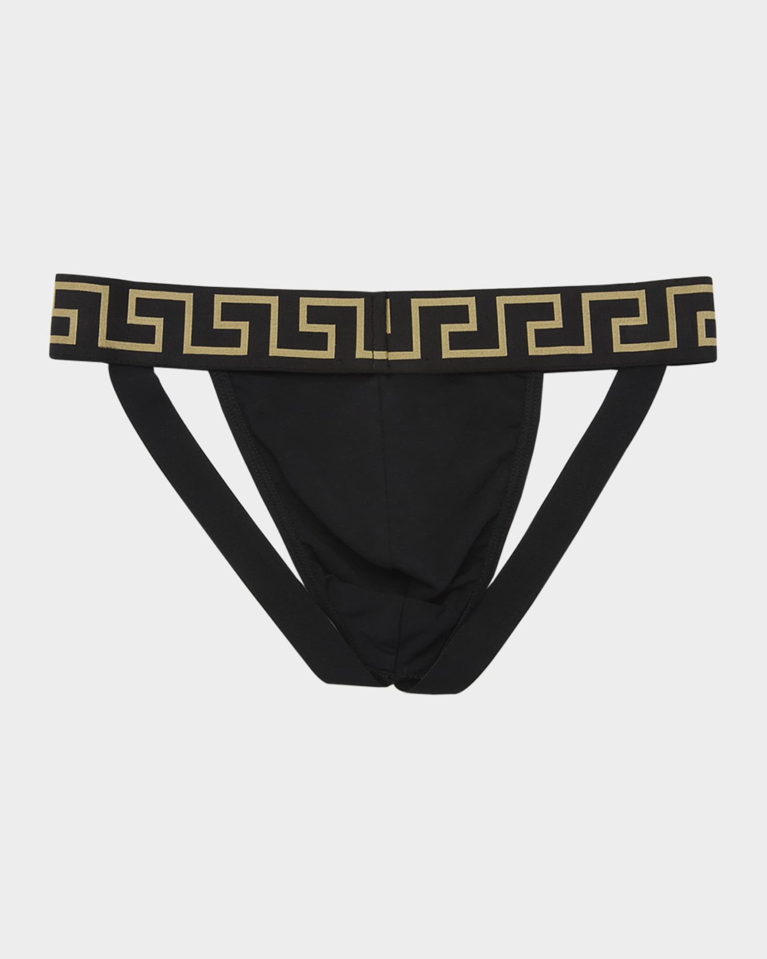 Men's Greek Key Organic Cotton Stretch Jock Strap  1