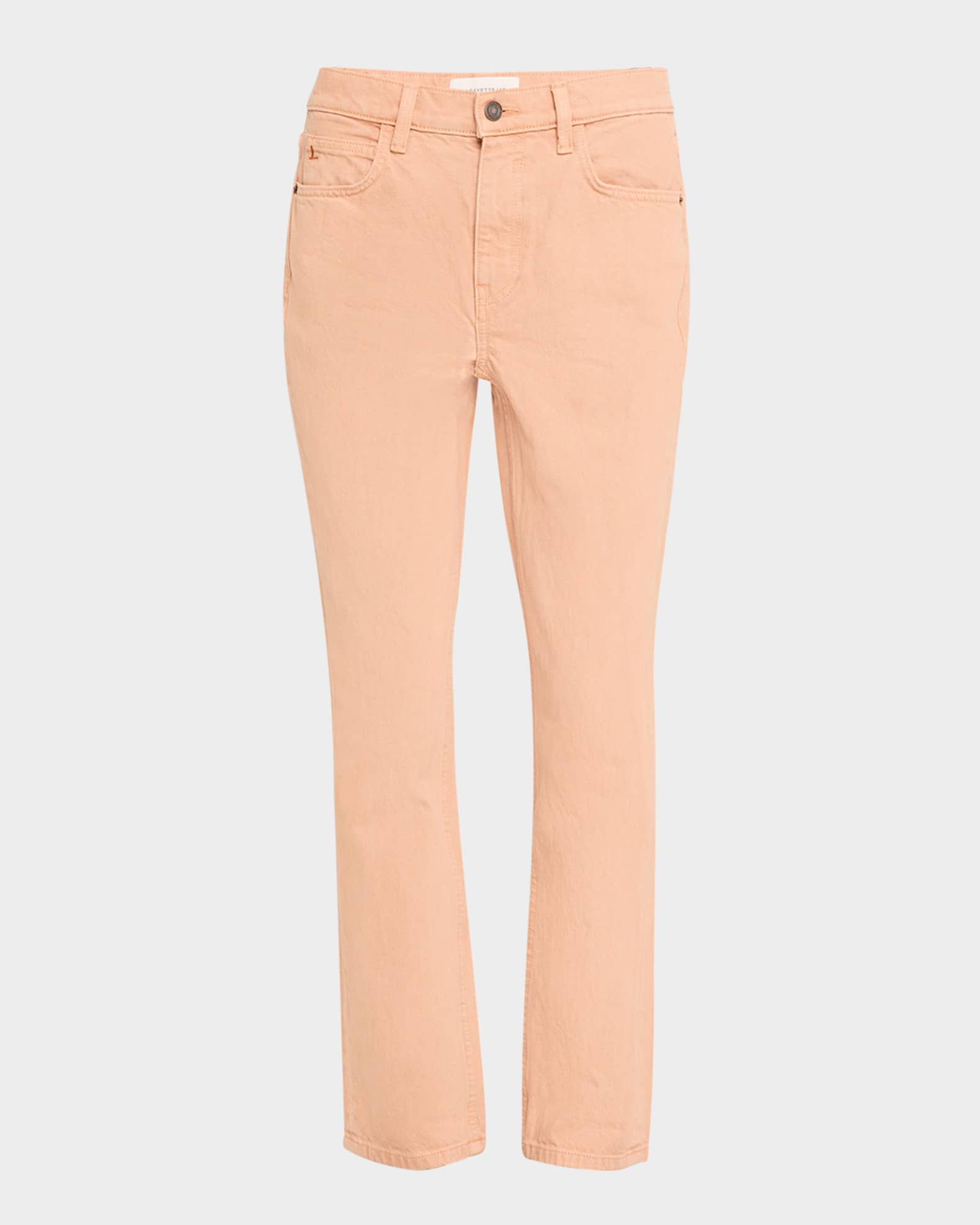 Reeve Cropped High-Rise Denim Jeans 0