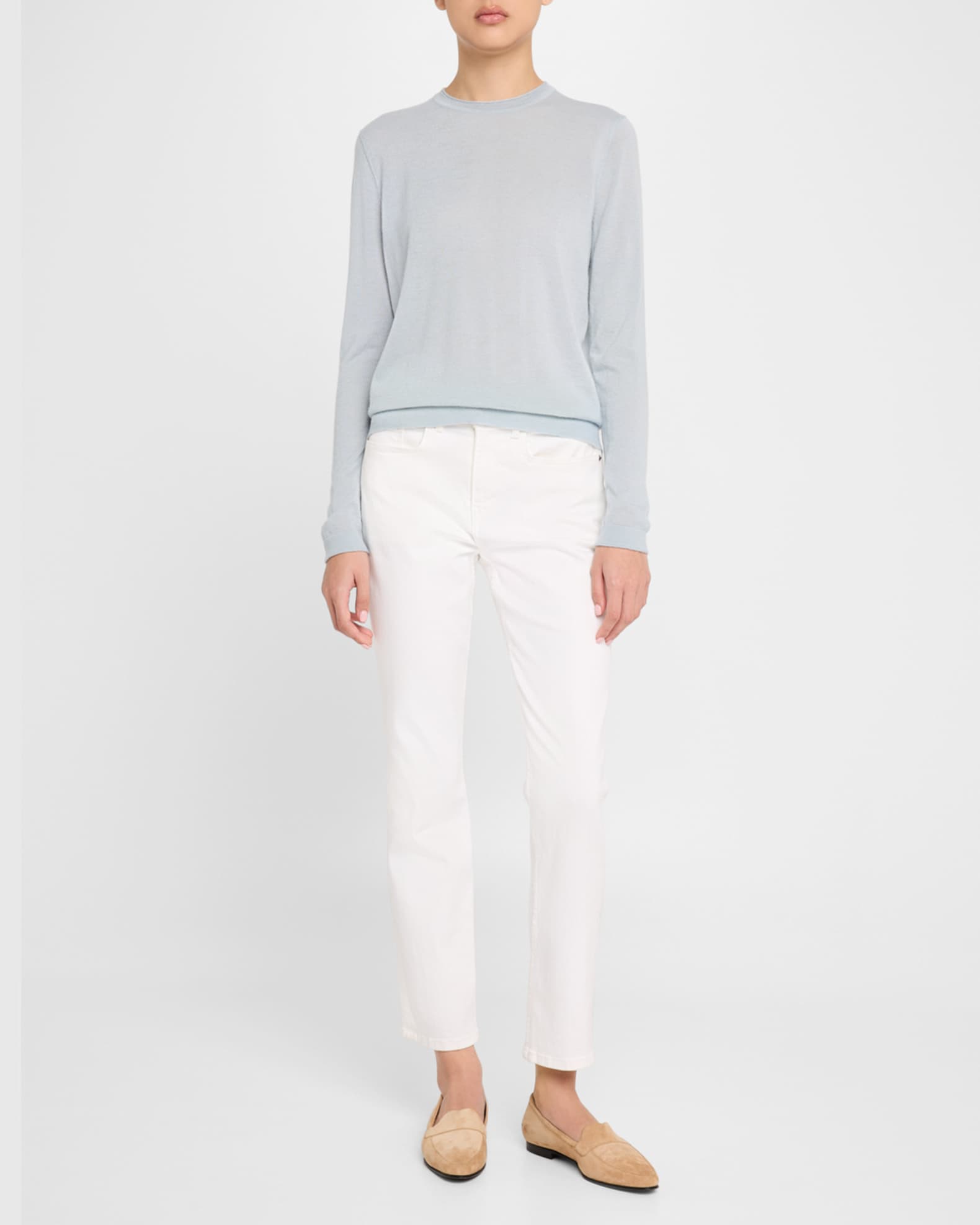 Crewneck Cashmere Sweater 1