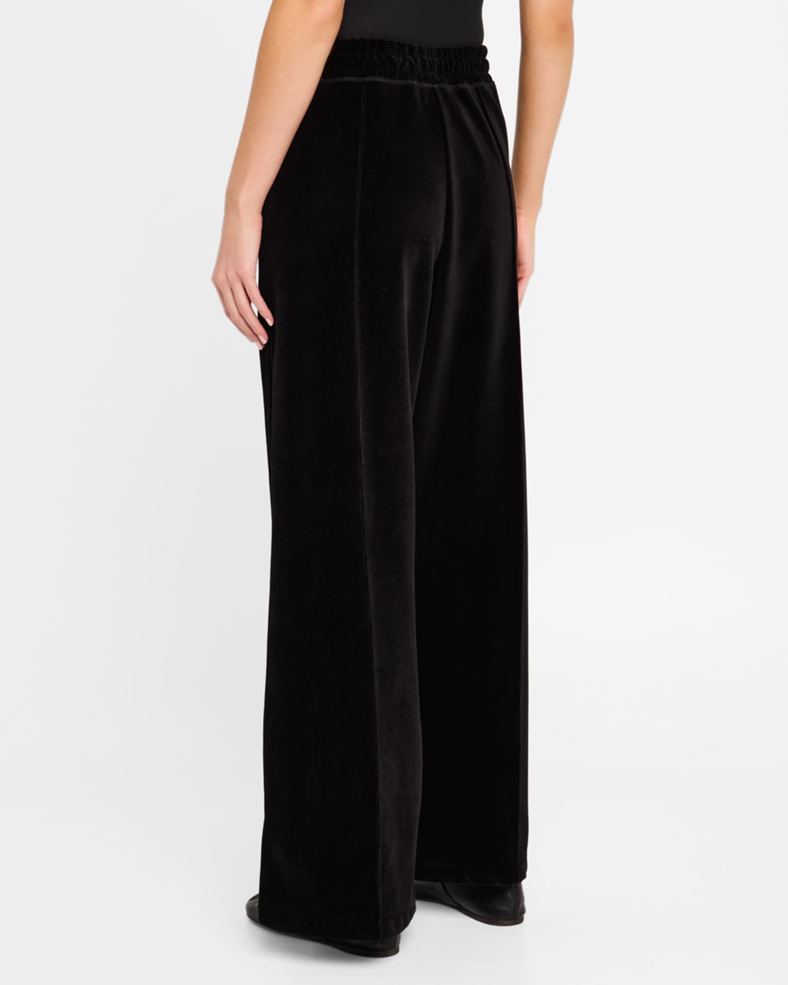 Ganni Heavy Velour Pants | Neiman Marcus