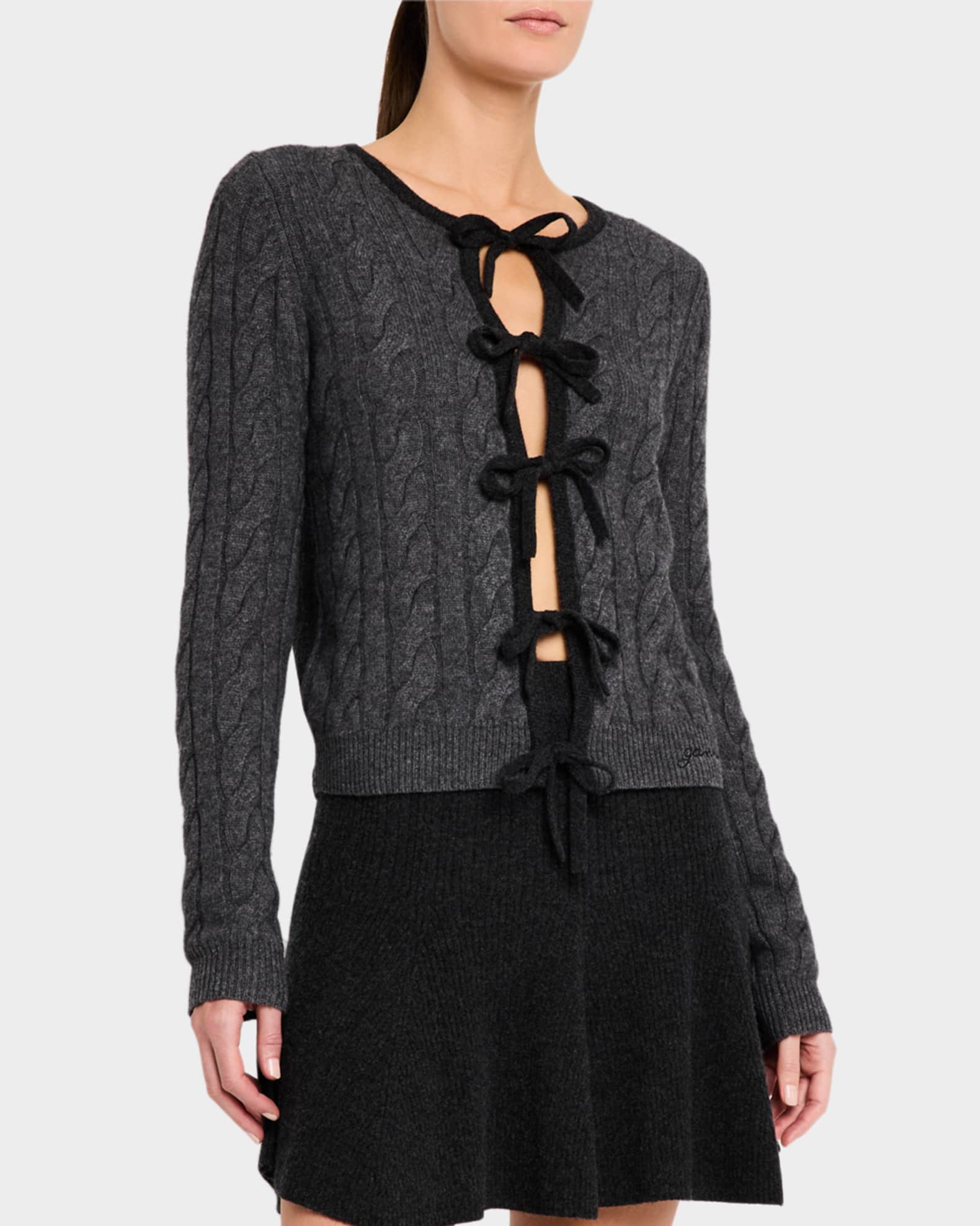 Gianni Versace 90s tiger print cardigan — JAMES VELORIA