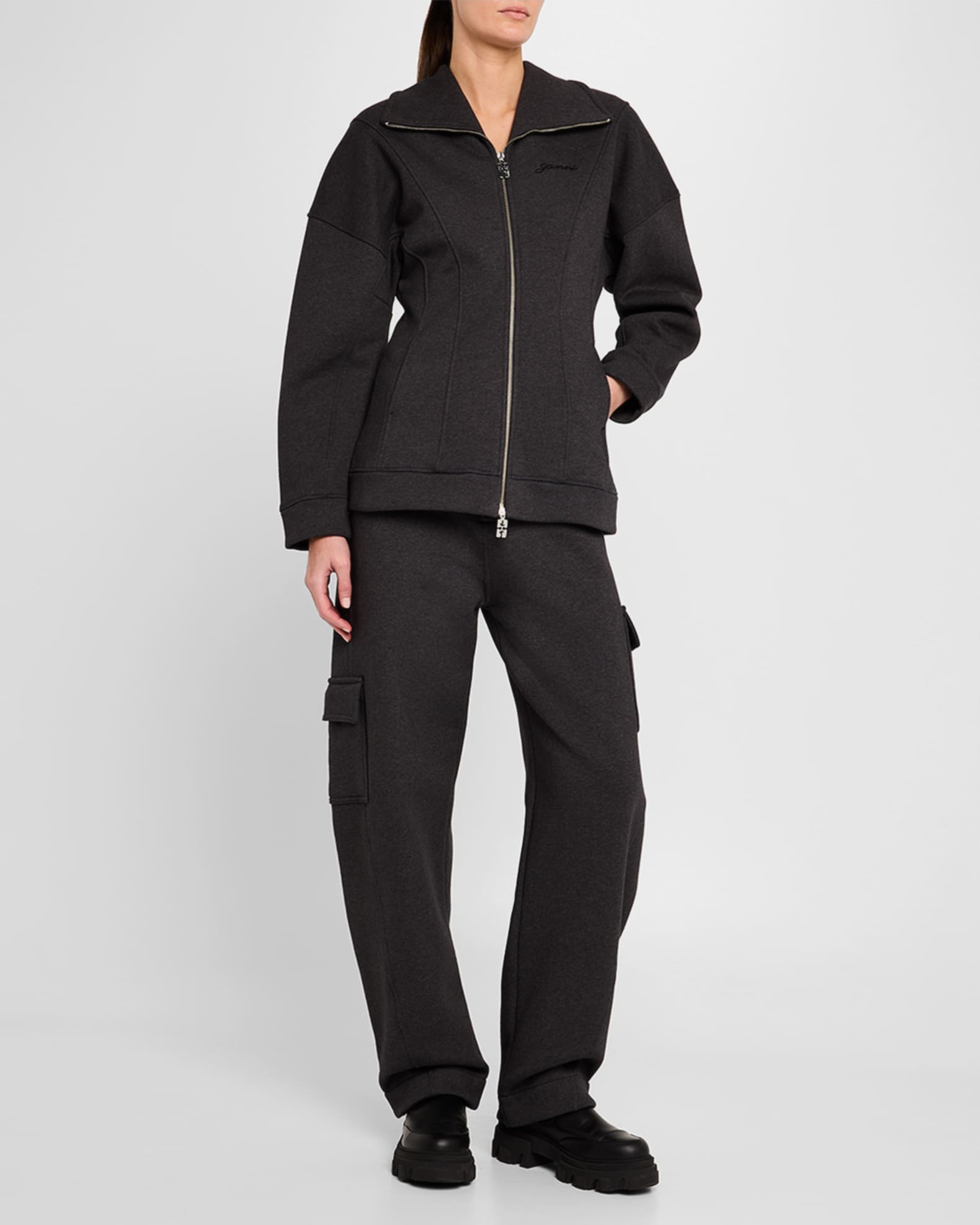 Heavy Fleece Zip-Up Jacket 1