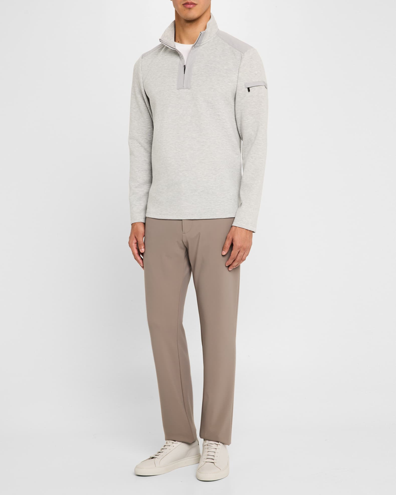 Men's Soft Touch Quarter-Zip Sweater 1