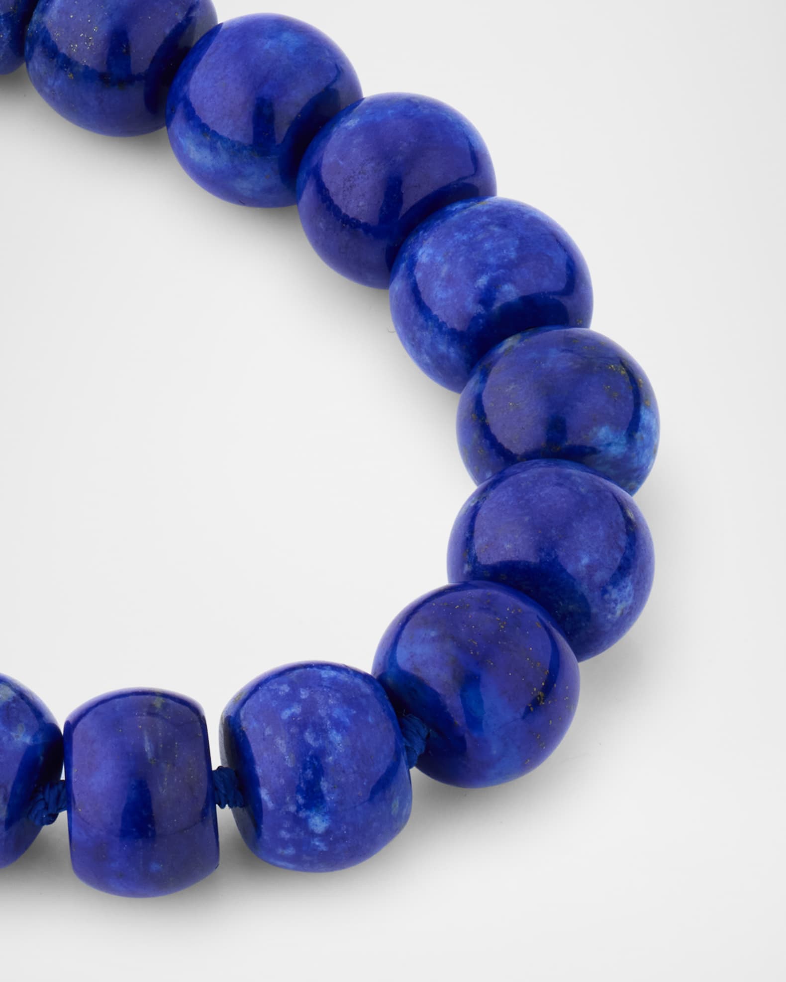 NEST Jewelry Lapis Rondelle Gemstone Strand Necklace | Neiman Marcus